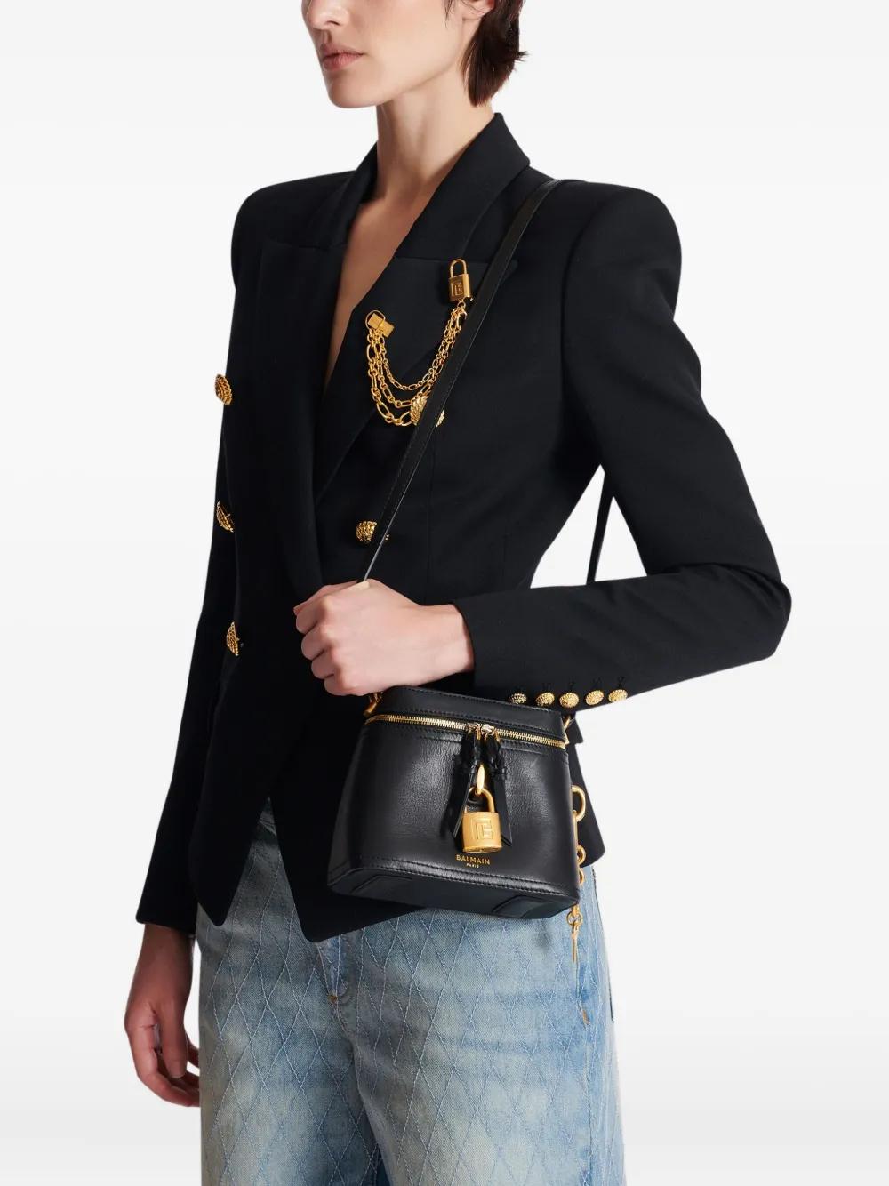 BALMAIN Pulse Mini Vanity Tote Handbag