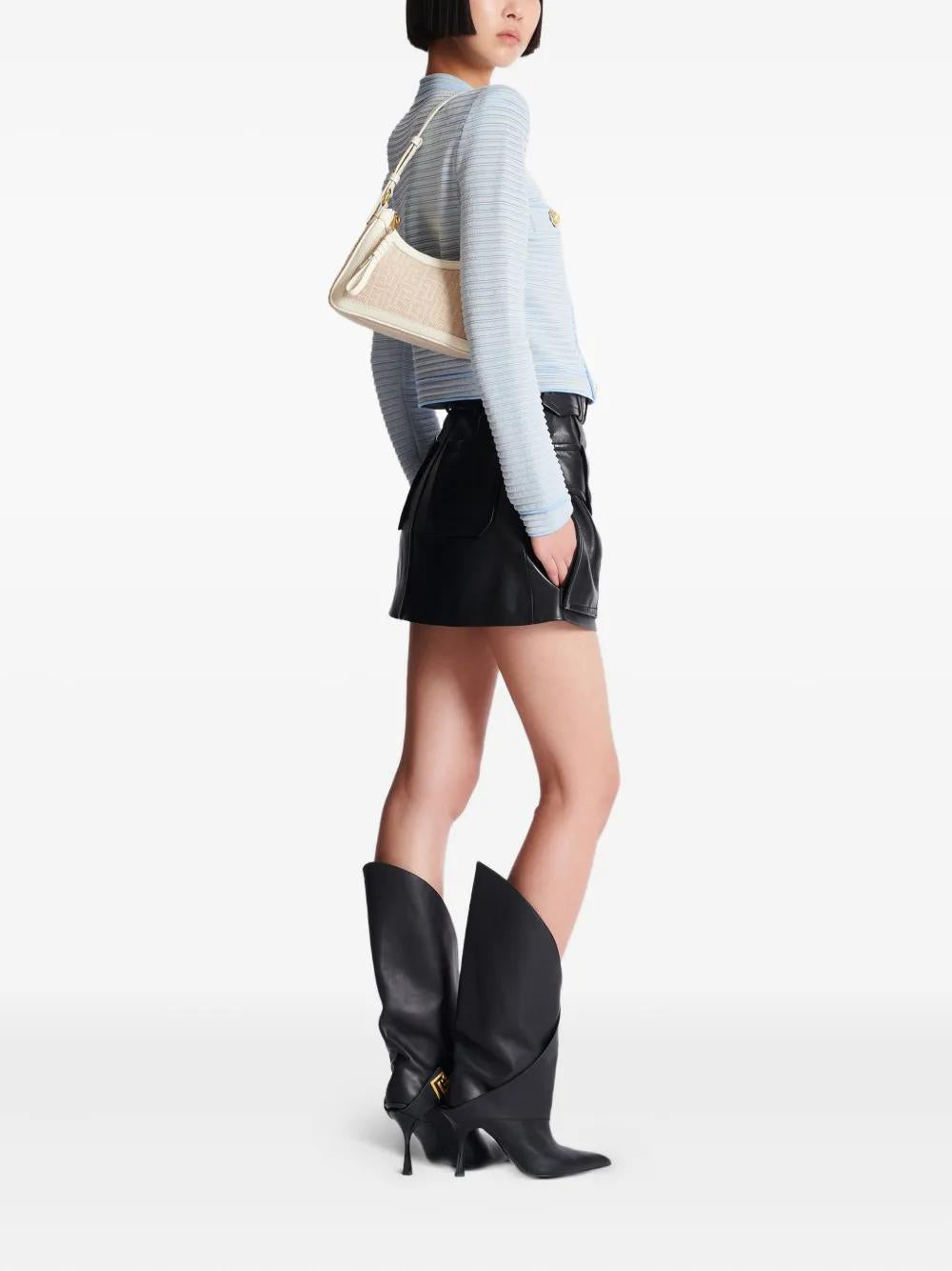 BALMAIN B-ARMY SHOULDER Mini Handbag