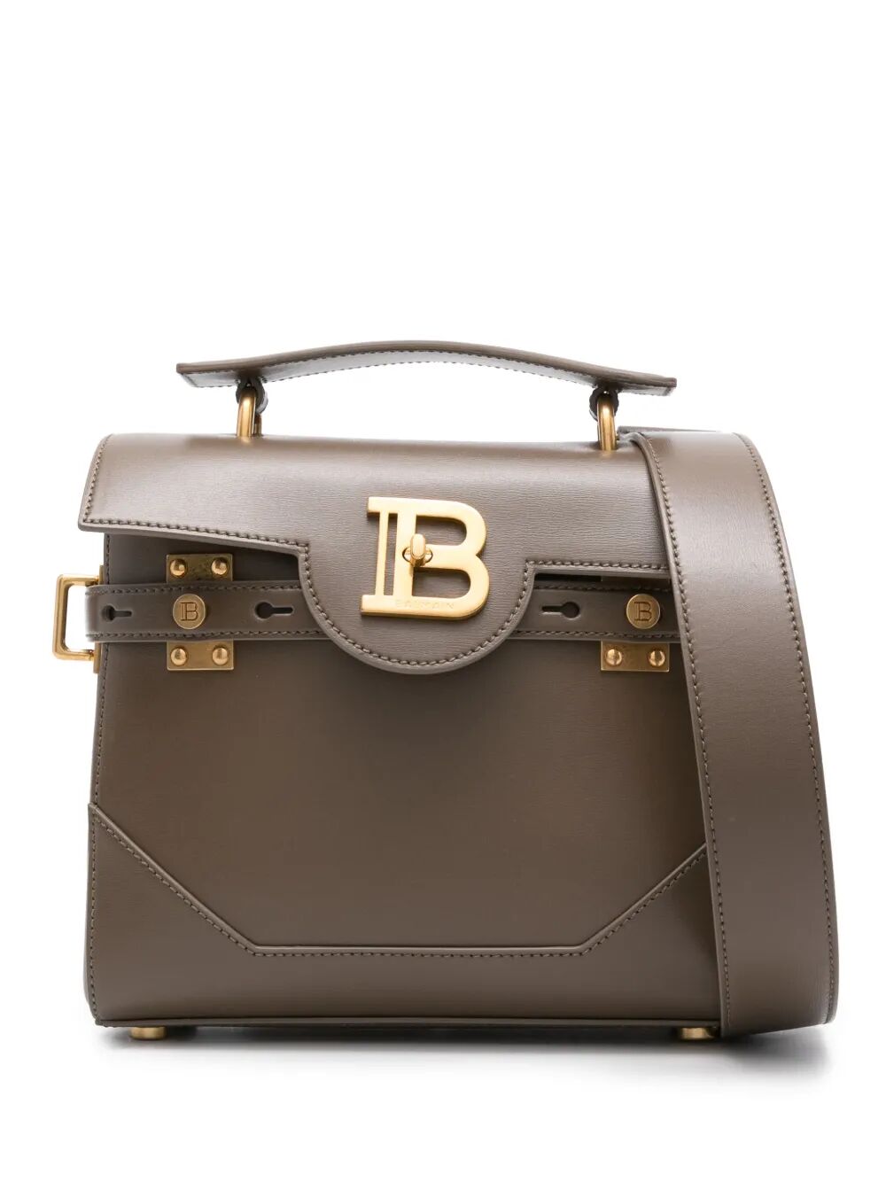 BALMAIN B-BUZZ 23 Mini Calfskin Handbag