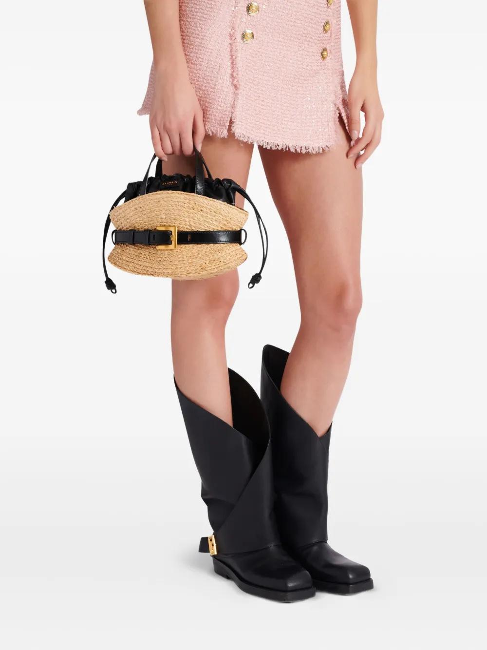 BALMAIN Mini Shuffle Tote Handbag