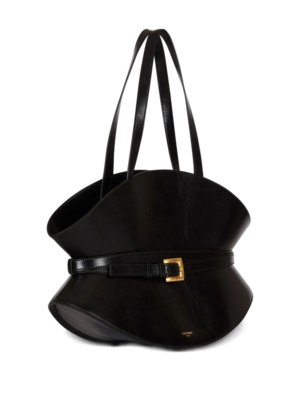 BALMAIN Medium Shuffle Shoulder Handbag