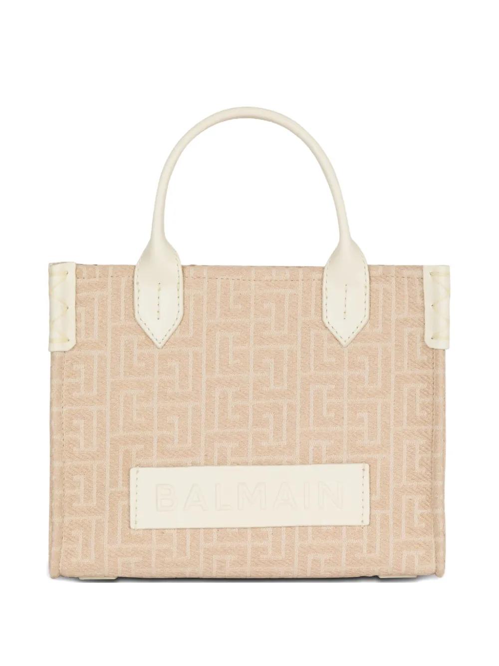 BALMAIN Mini Compact Army Tote Handbag