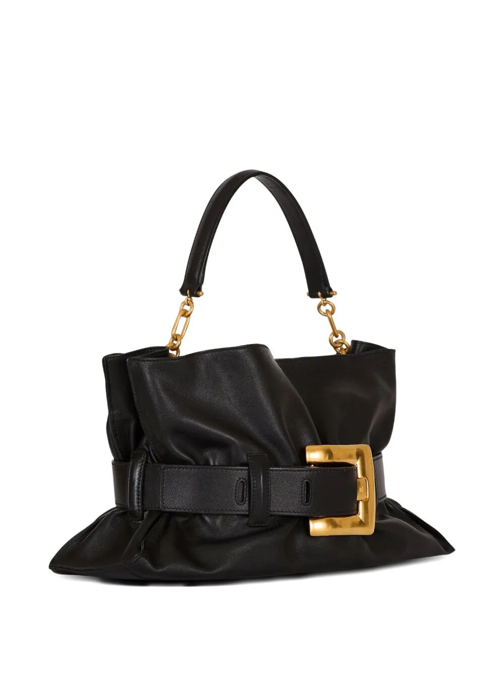 BALMAIN Medium Calfskin Handbag