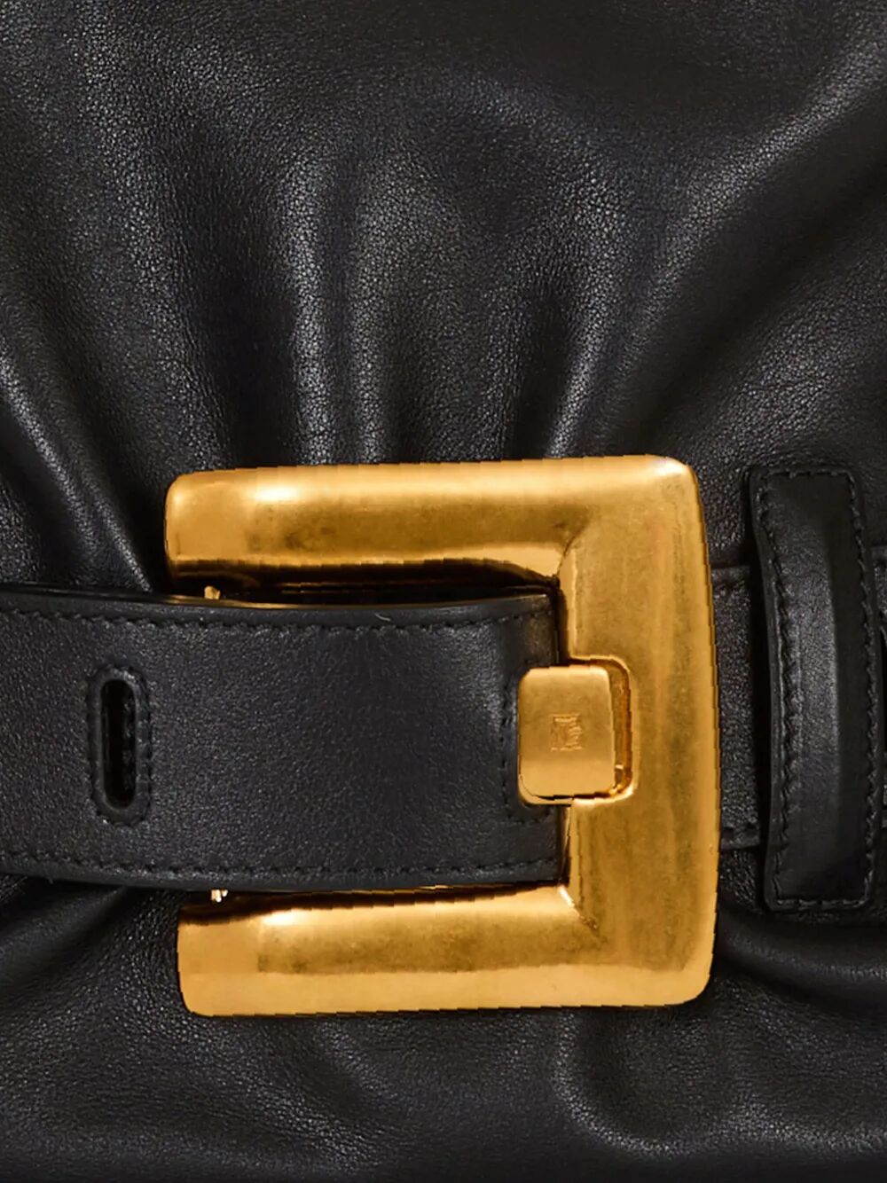 BALMAIN Medium Calfskin Handbag