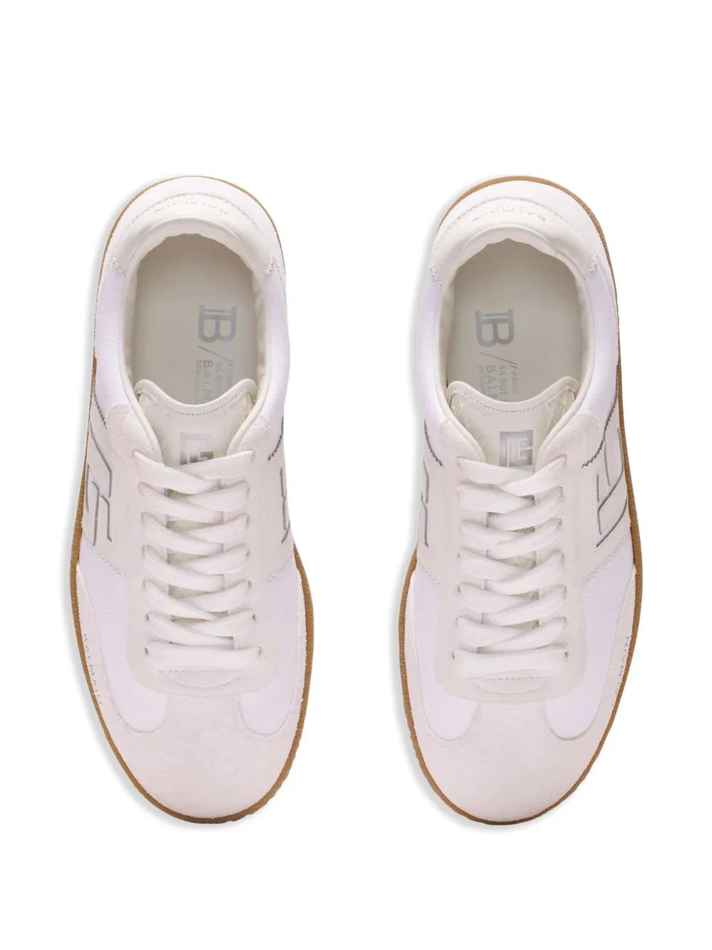 BALMAIN Swan Low-Top Fashion Sneakers