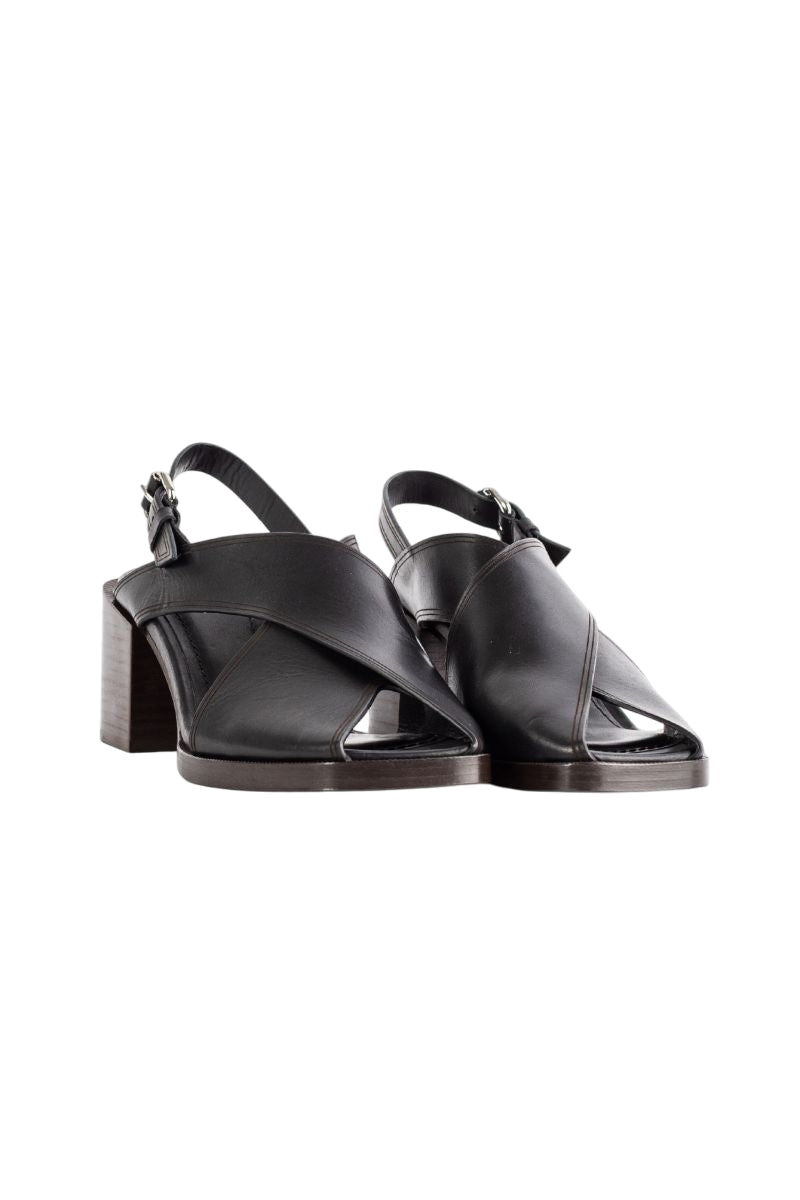 LEMAIRE Cross 80 Sandals - Sleek Leather Design for Women