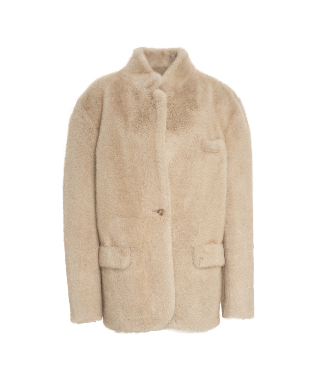 FORTE DEI MARMI COUTURE Luxurious Faux Fur Jacket