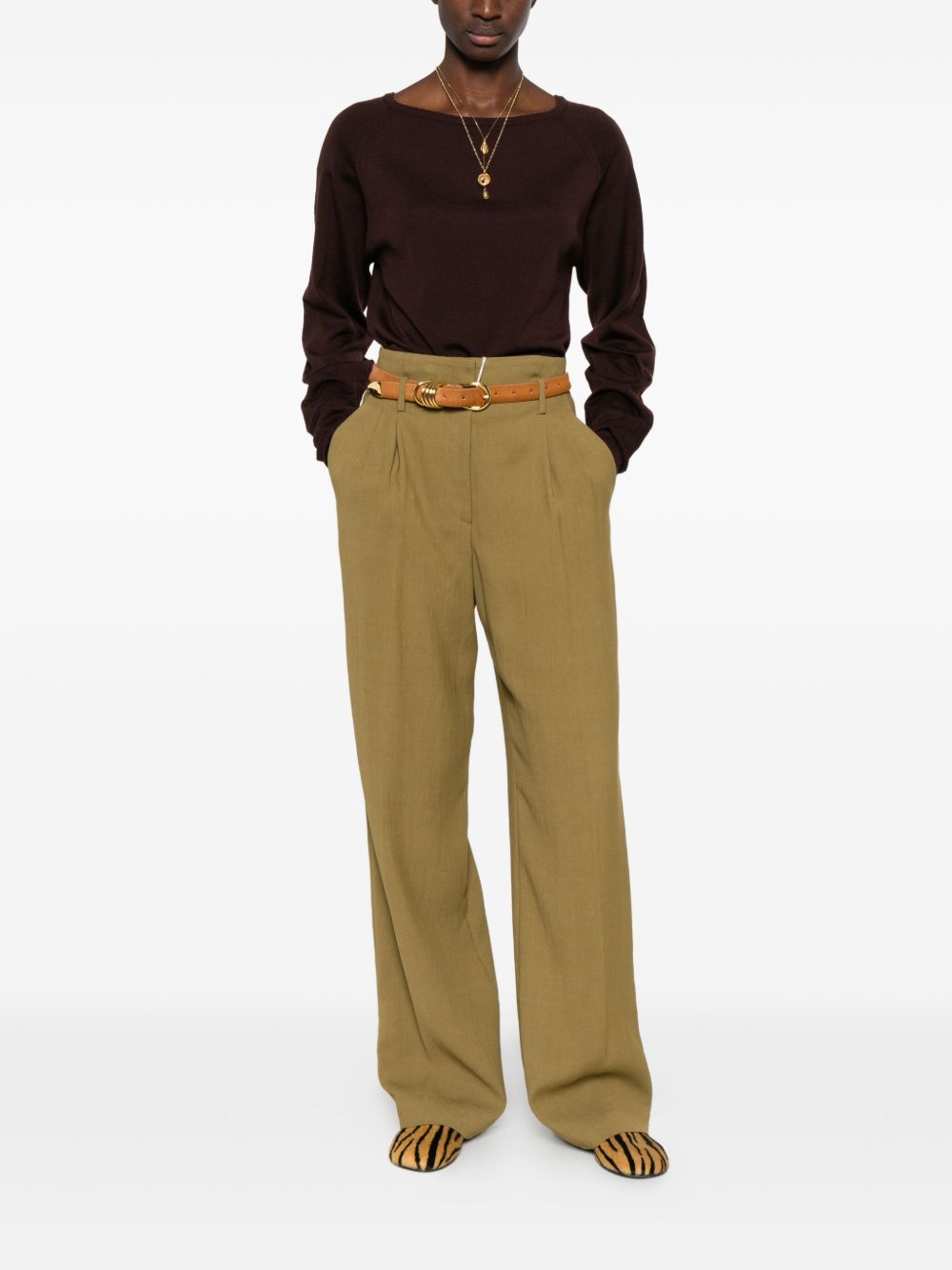 FORTE FORTE Stylish Trousers for Women - FW25