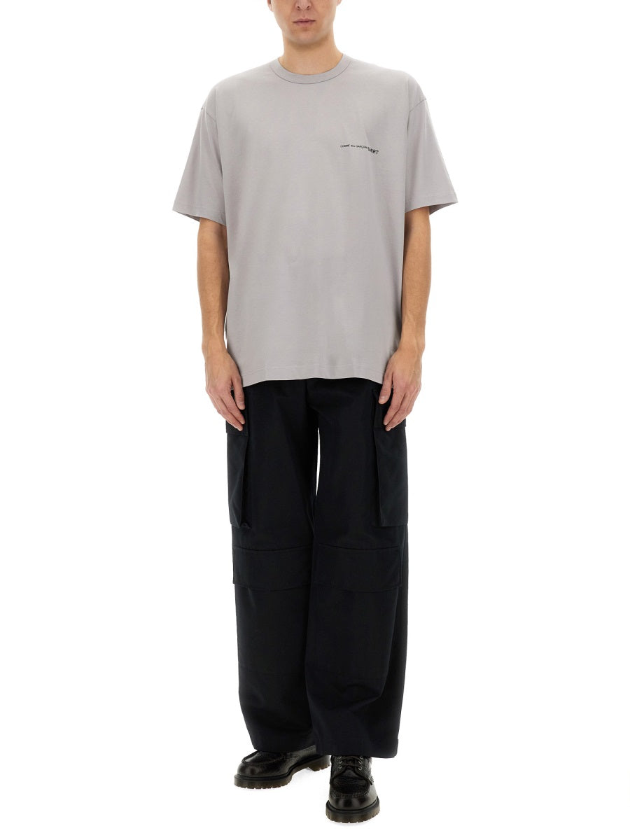 COMME DES GARÇONS SHIRT Logo T-Shirt - Size L