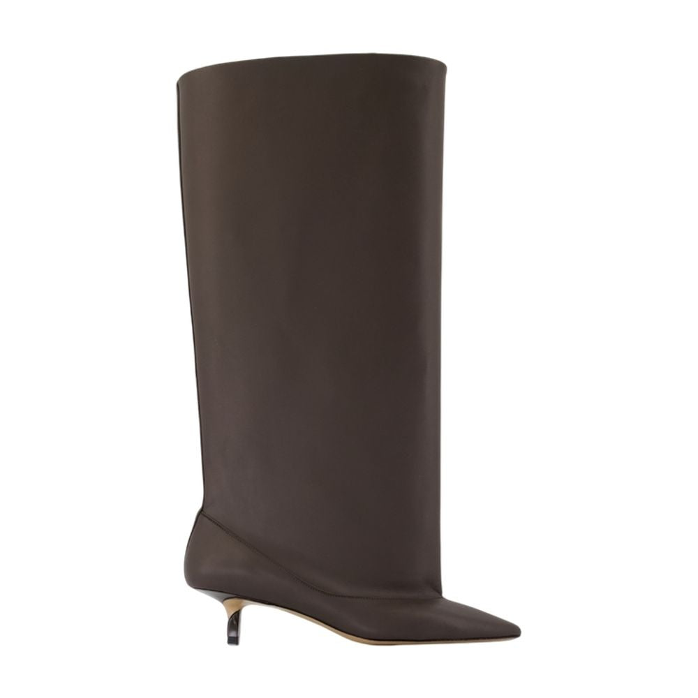JACQUEMUS Turned-Up Style Women's Mini Boots