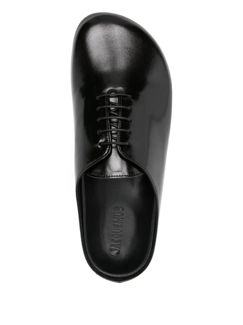 JACQUEMUS Patent Leather Derby Shoes for Women