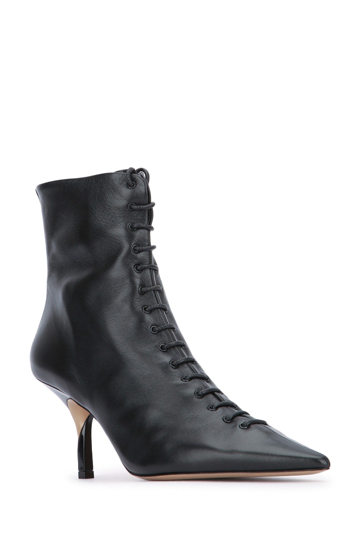 JACQUEMUS Chic Lace-Up Ankle Boots for Women