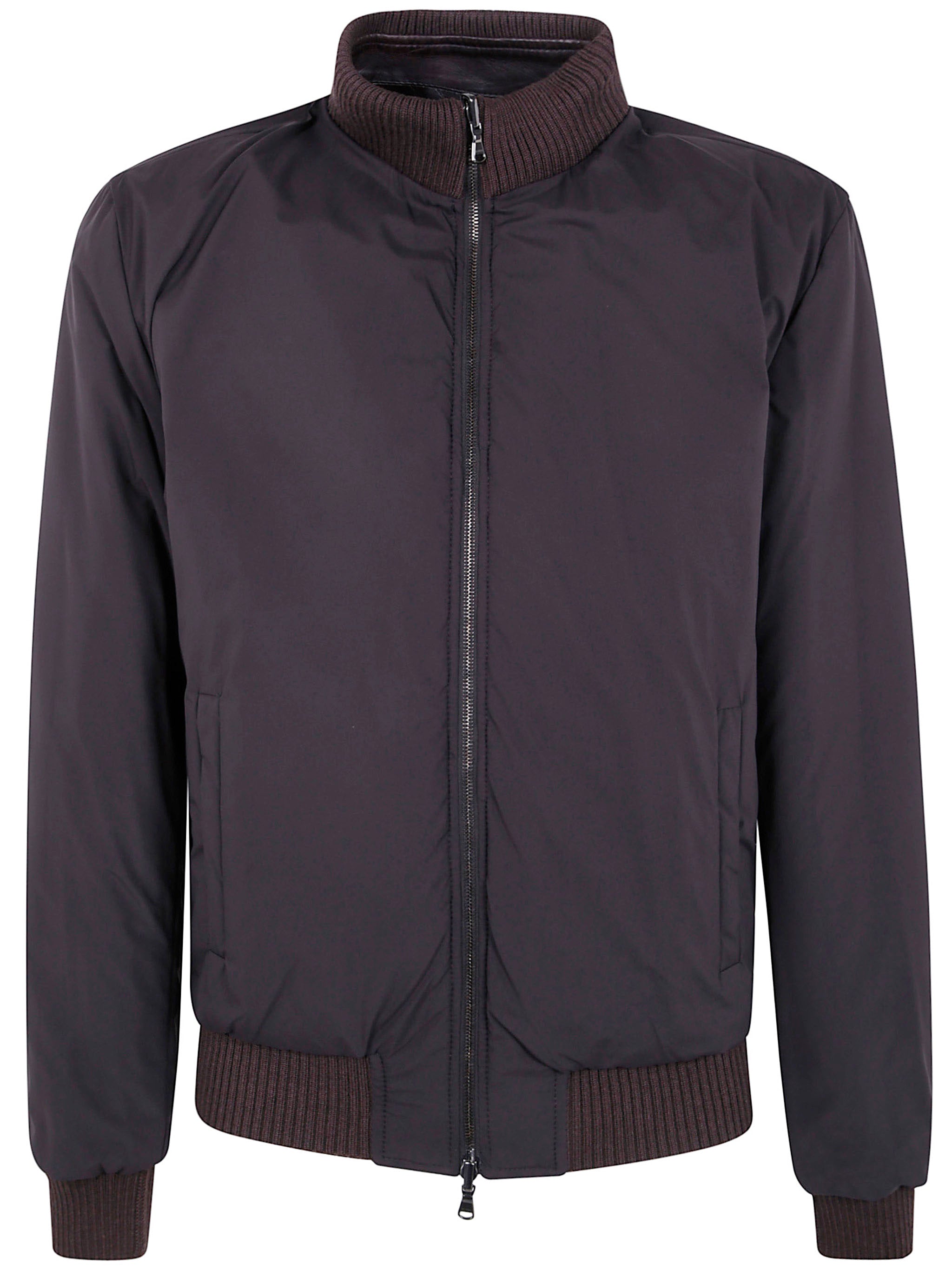 BARBA Napoli Men's Fox Reversible Leather Jacket