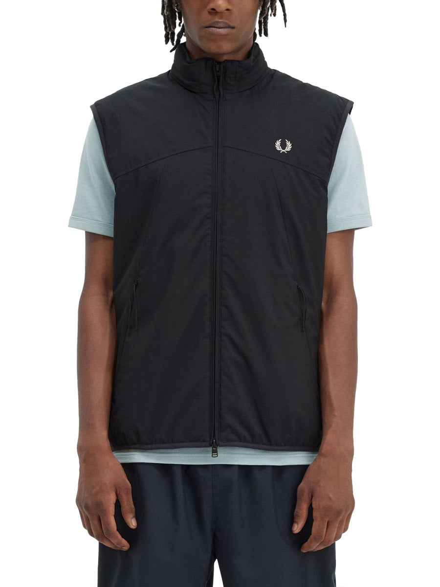 FRED PERRY Logo Vests for Men - Size L