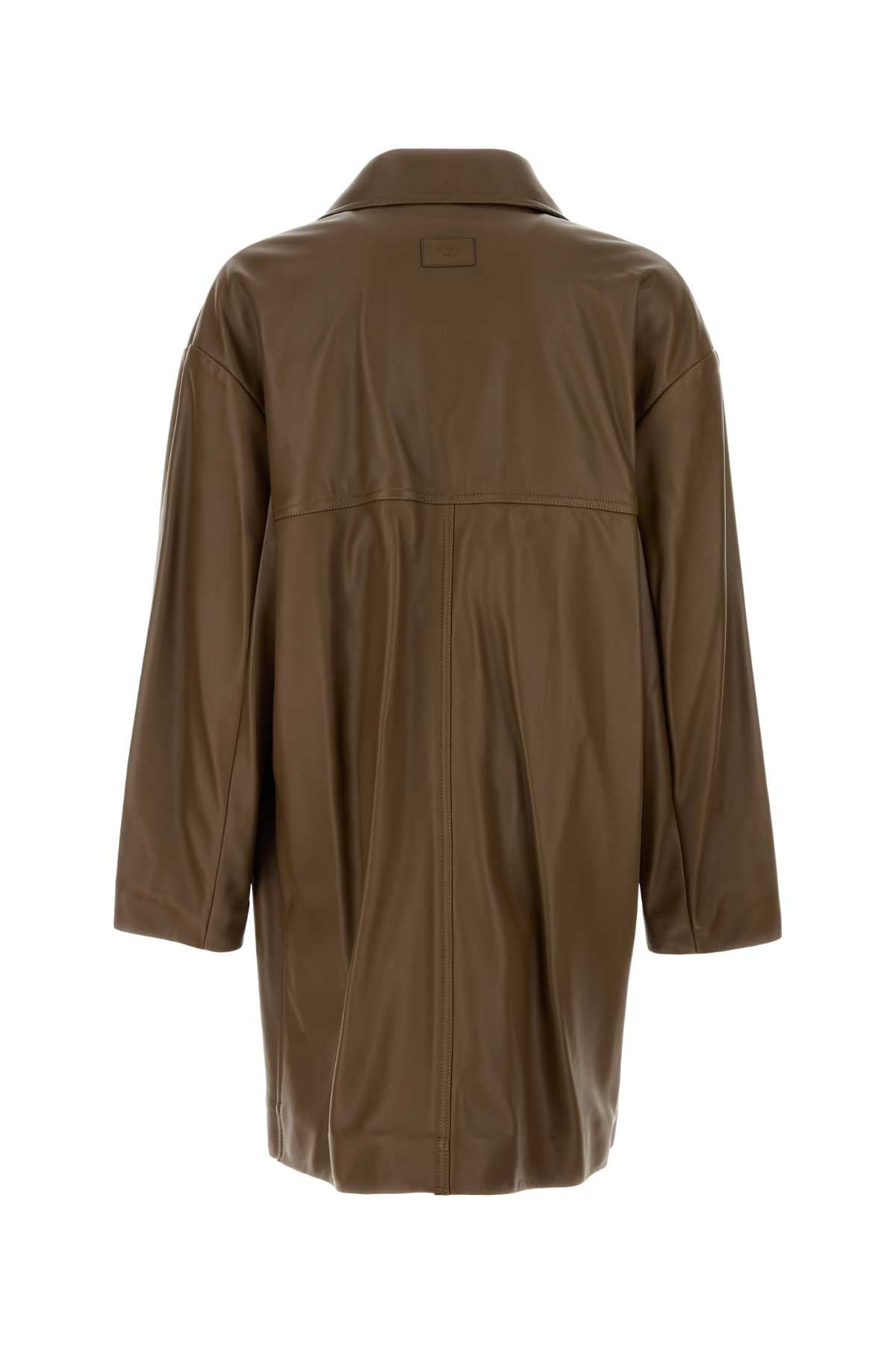 FENDI Men's Nappa Leather Jacket