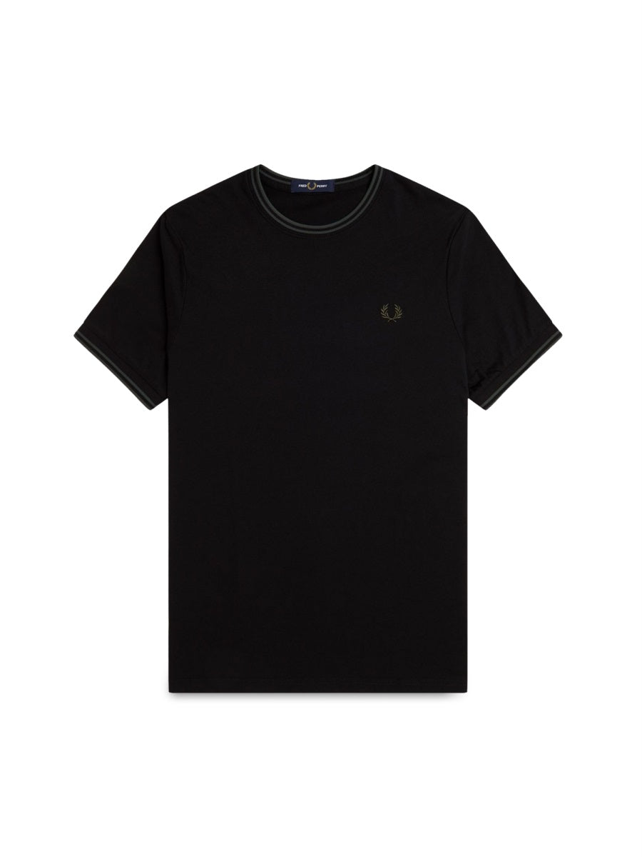 FRED PERRY Double Stripe T-Shirt - Men's