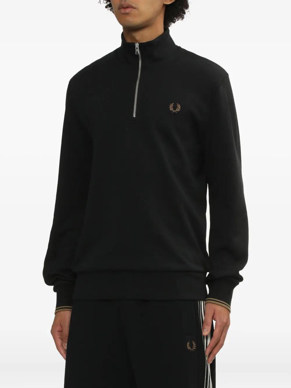 FRED PERRY Half Zip Sweatshirt for Men