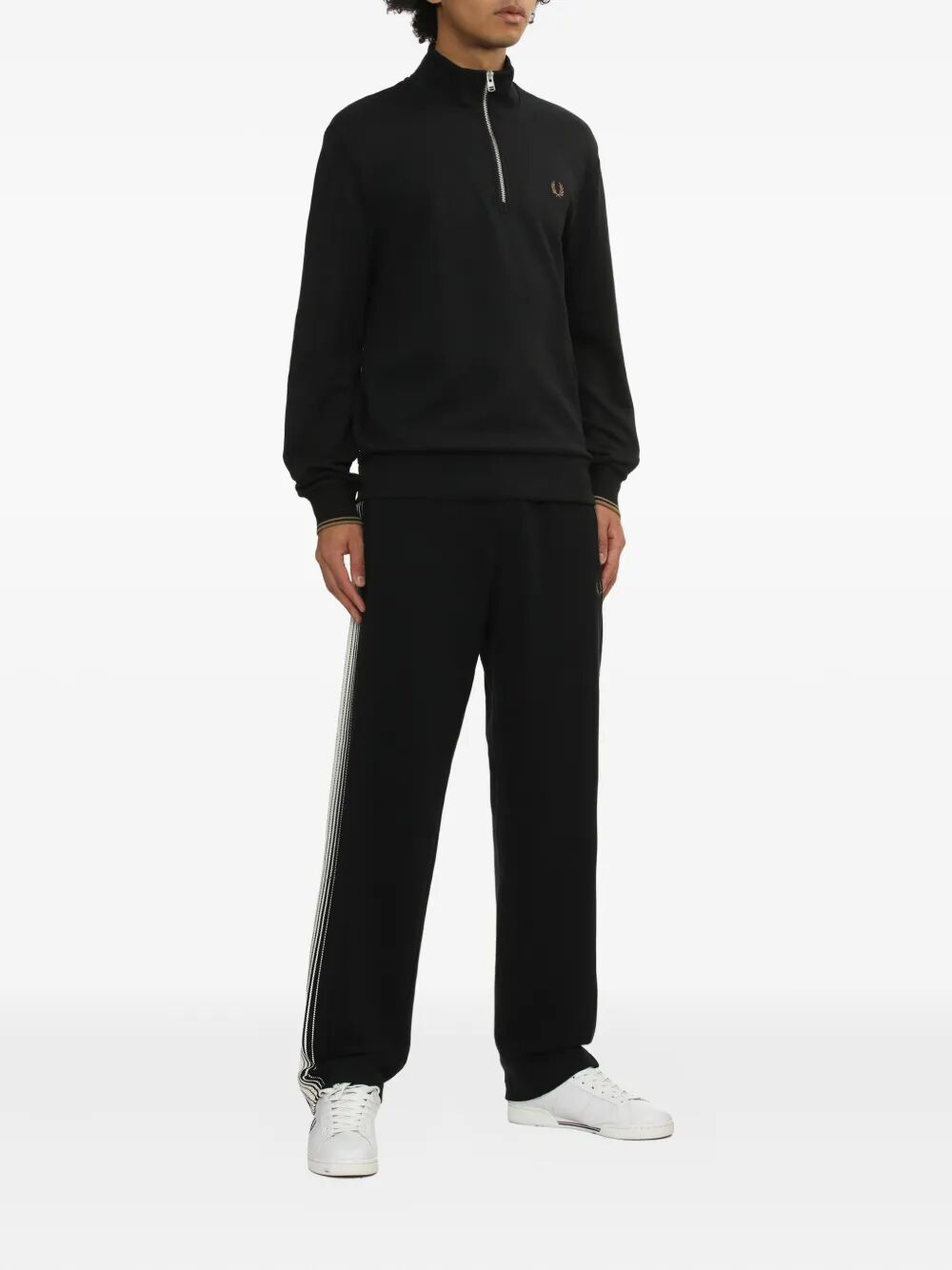 FRED PERRY Half Zip Sweatshirt for Men