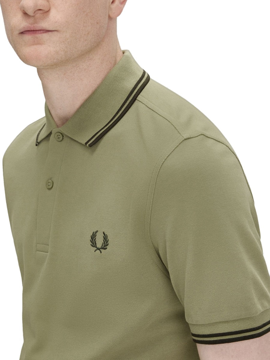 FRED PERRY Classic Men's Cotton Polo Shirt - Mini Fit