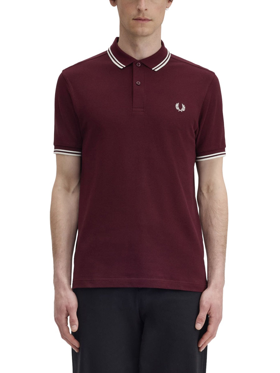 FRED PERRY Classic Logo Polo Shirt - Size L