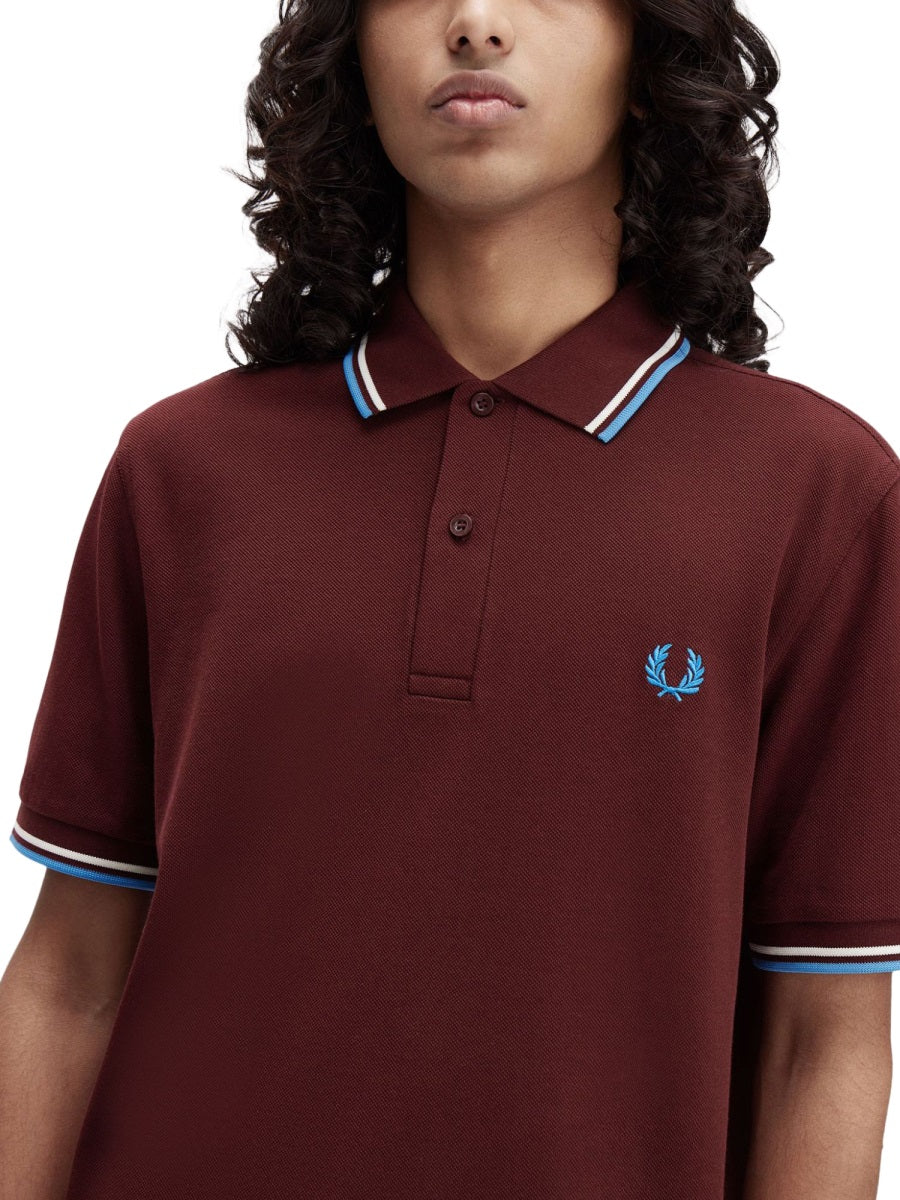 FRED PERRY Classic Logo Polo Shirt - Size L