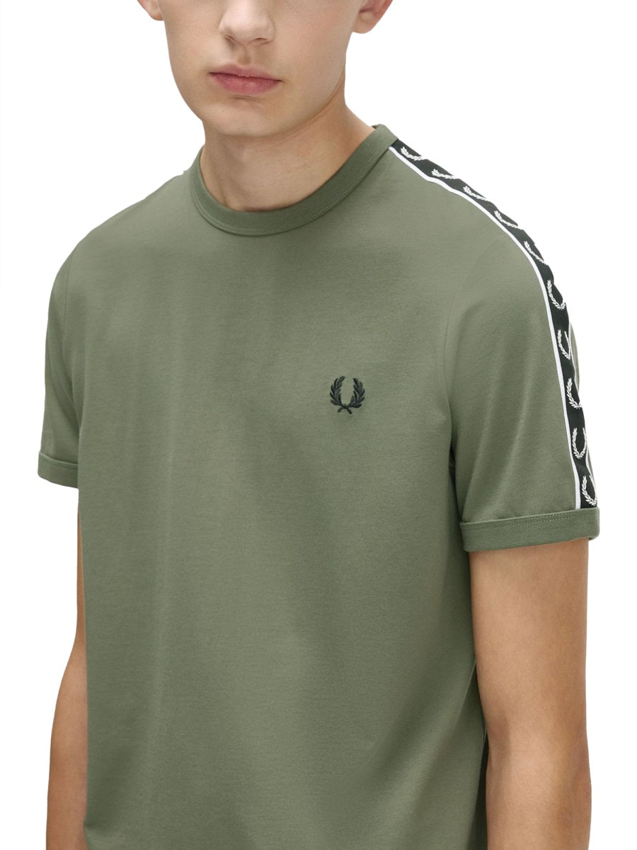 FRED PERRY Men's Ringer T-Shirt - Size M