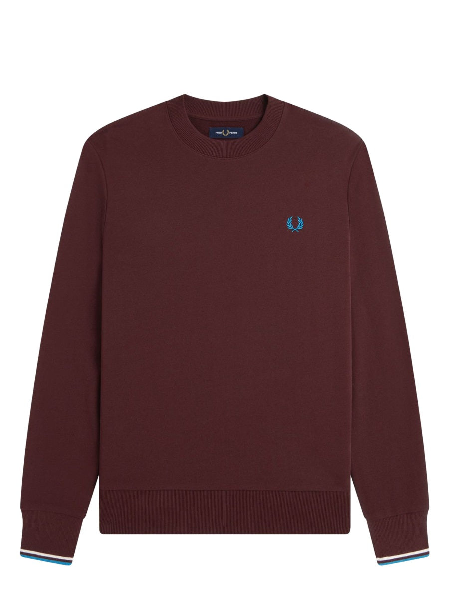 FRED PERRY Logo Sweatshirt for Men - Size L