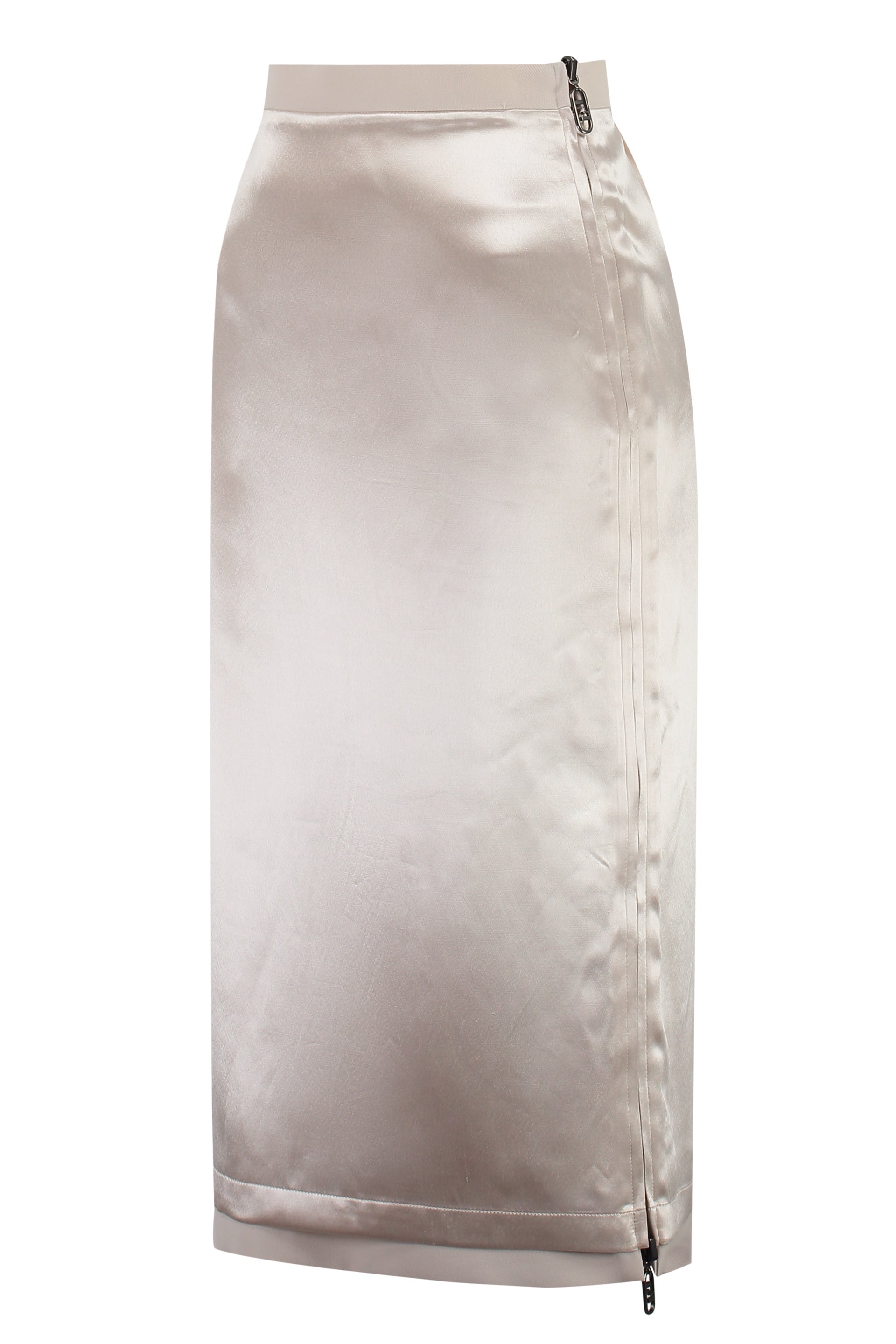 FENDI Elegant Satin Mini Skirt for Women