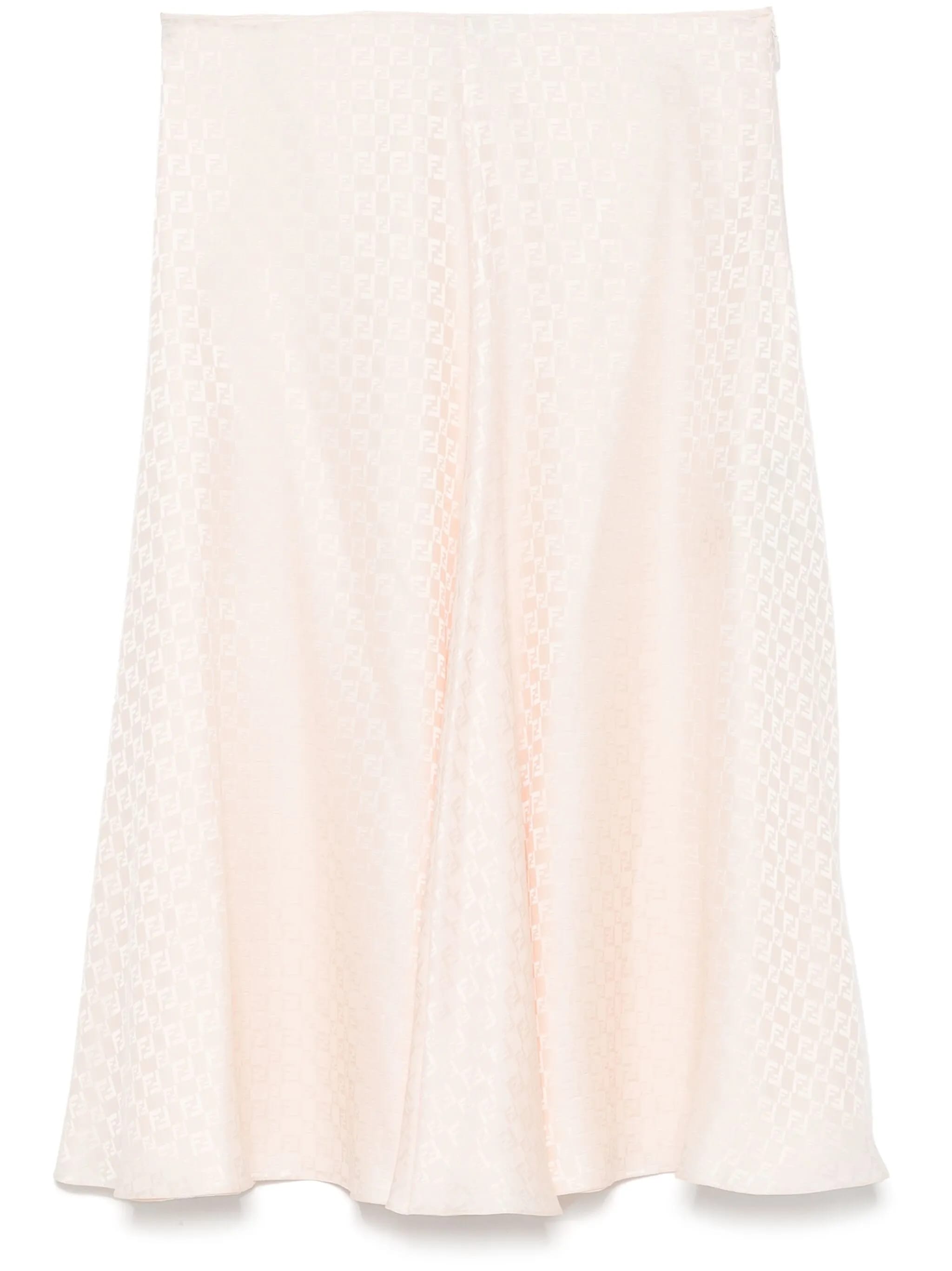 FENDI Silk Skirt for Women - FW25 Collection