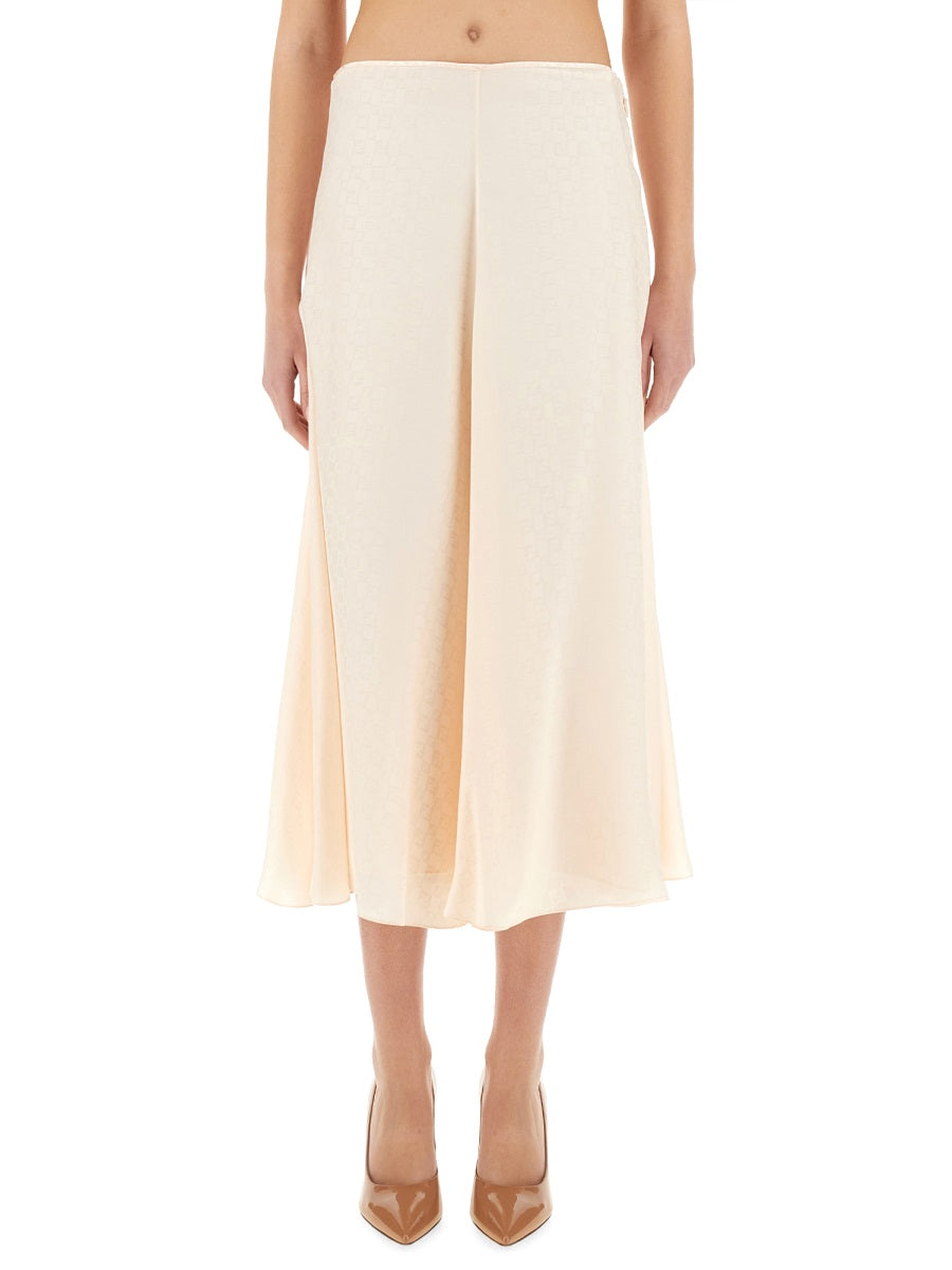 FENDI Chic 100% Silk Skirt for Women - SS25 Collection