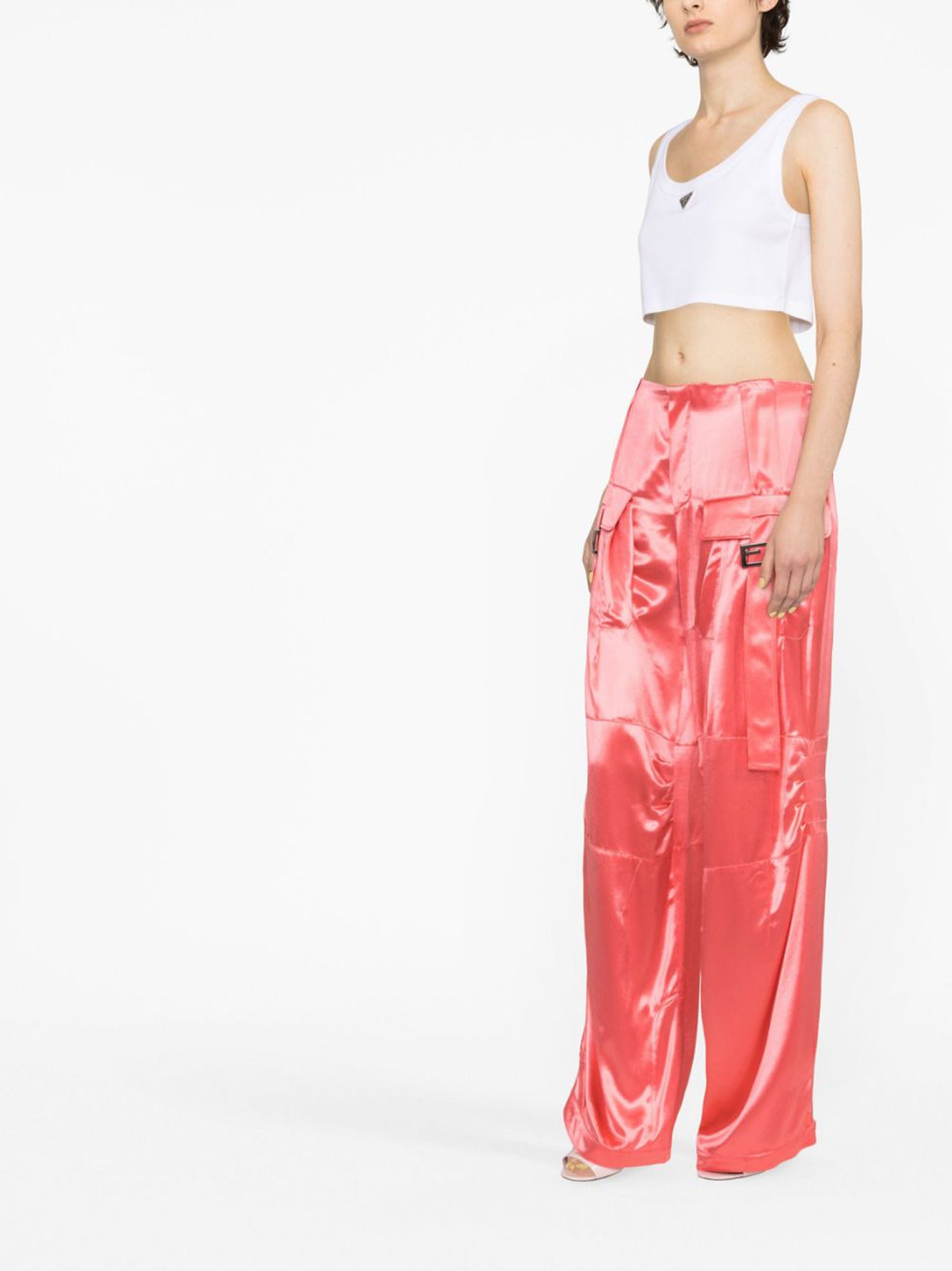 FENDI Chic Viscose Trousers
