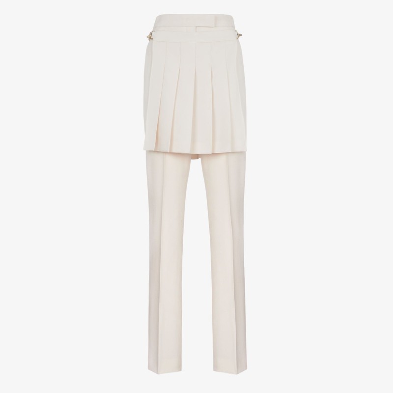 FENDI Wool Trousers for Women - FW23 Collection