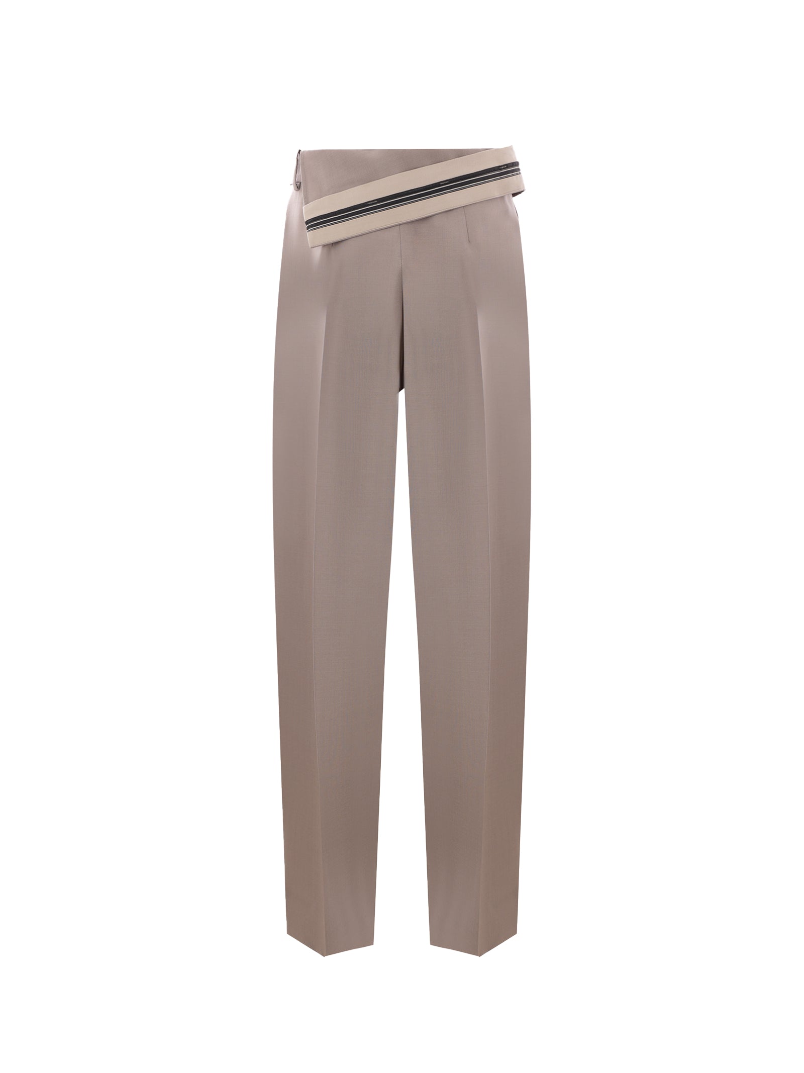 FENDI Mohair Wool Trousers for Women - SS24 Collection