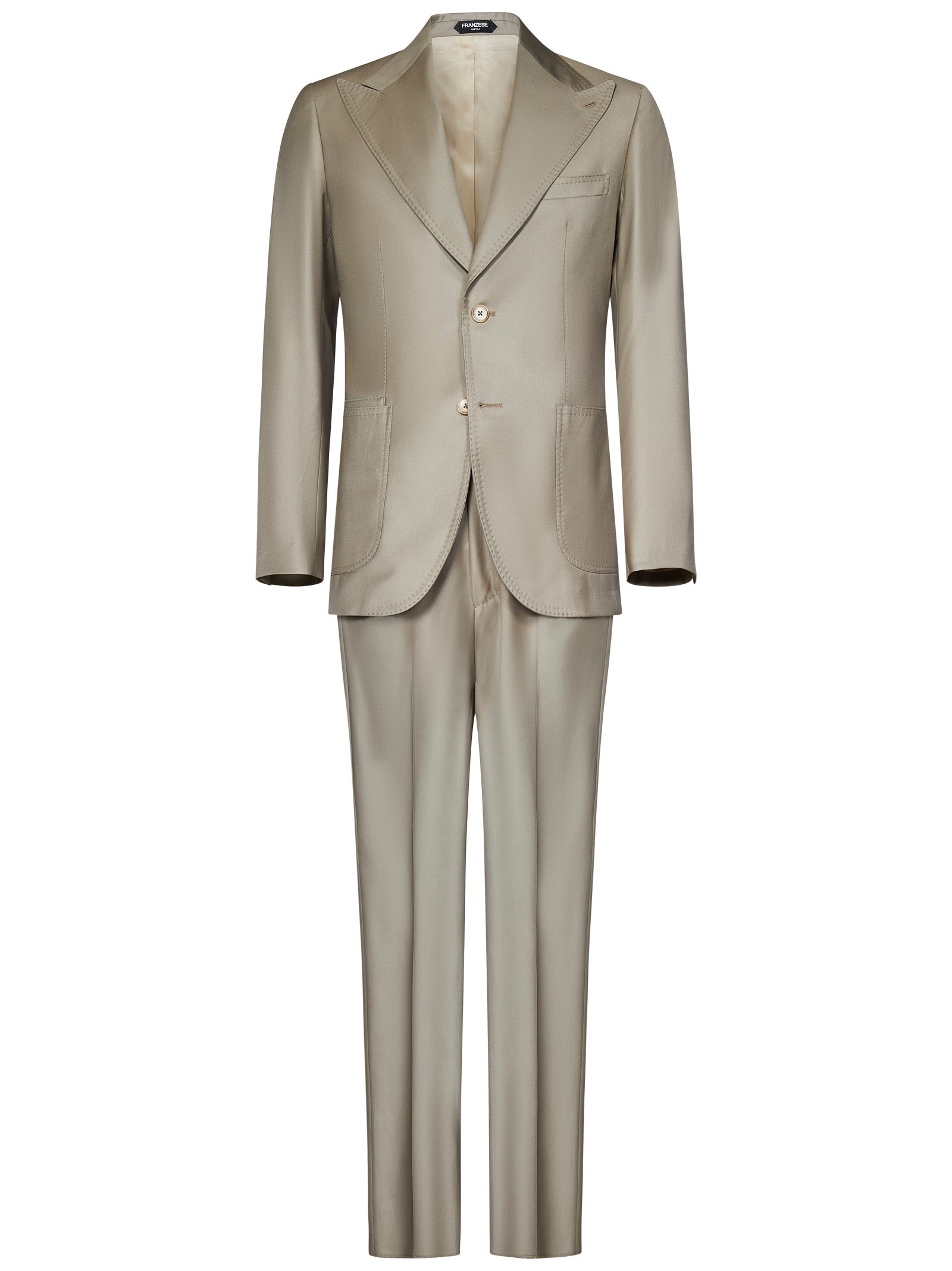 FRANZESE COLLECTION Tailored Suit for Men - Size 48 IT