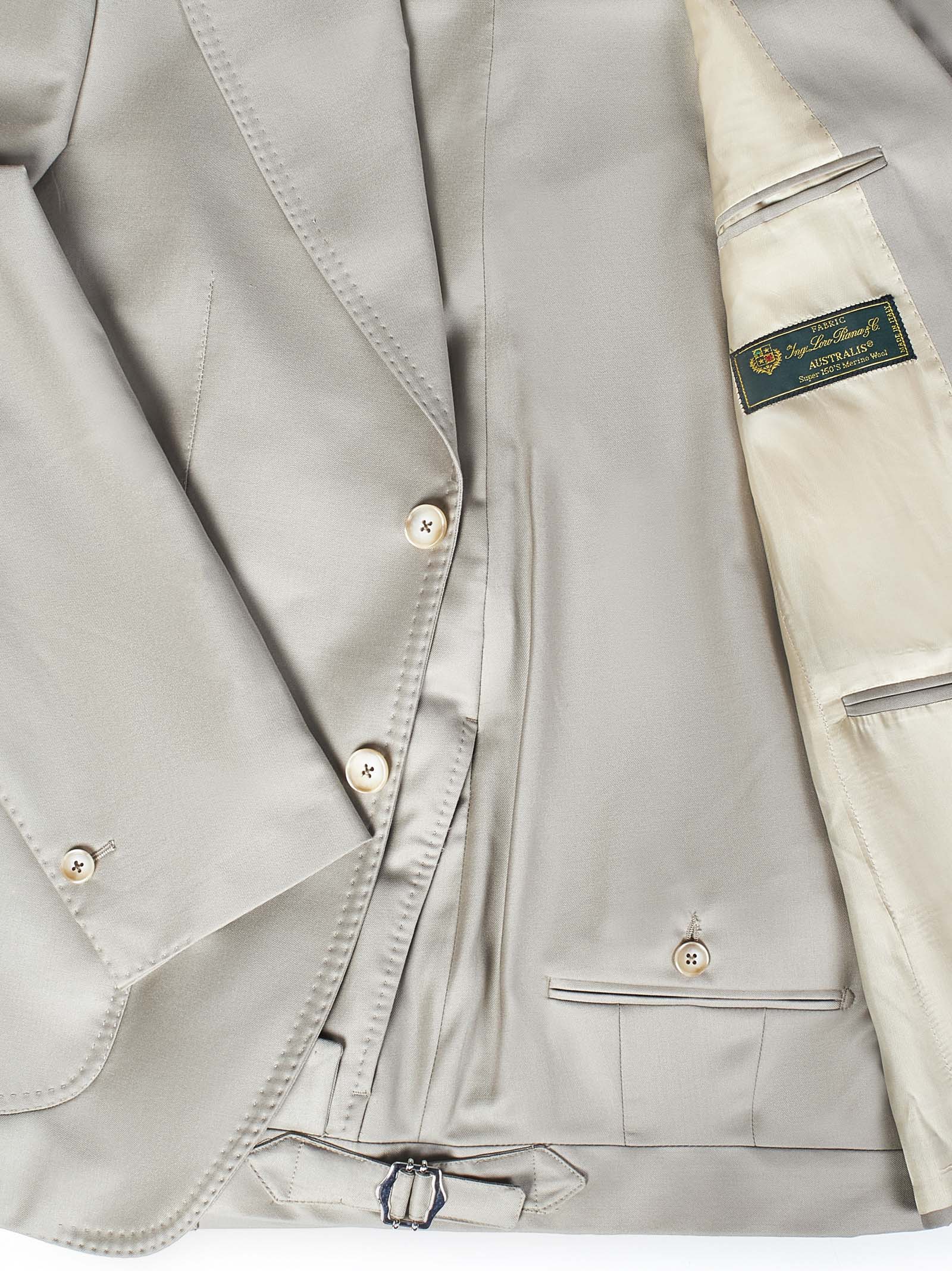 FRANZESE COLLECTION Tailored Suit for Men - Size 48 IT