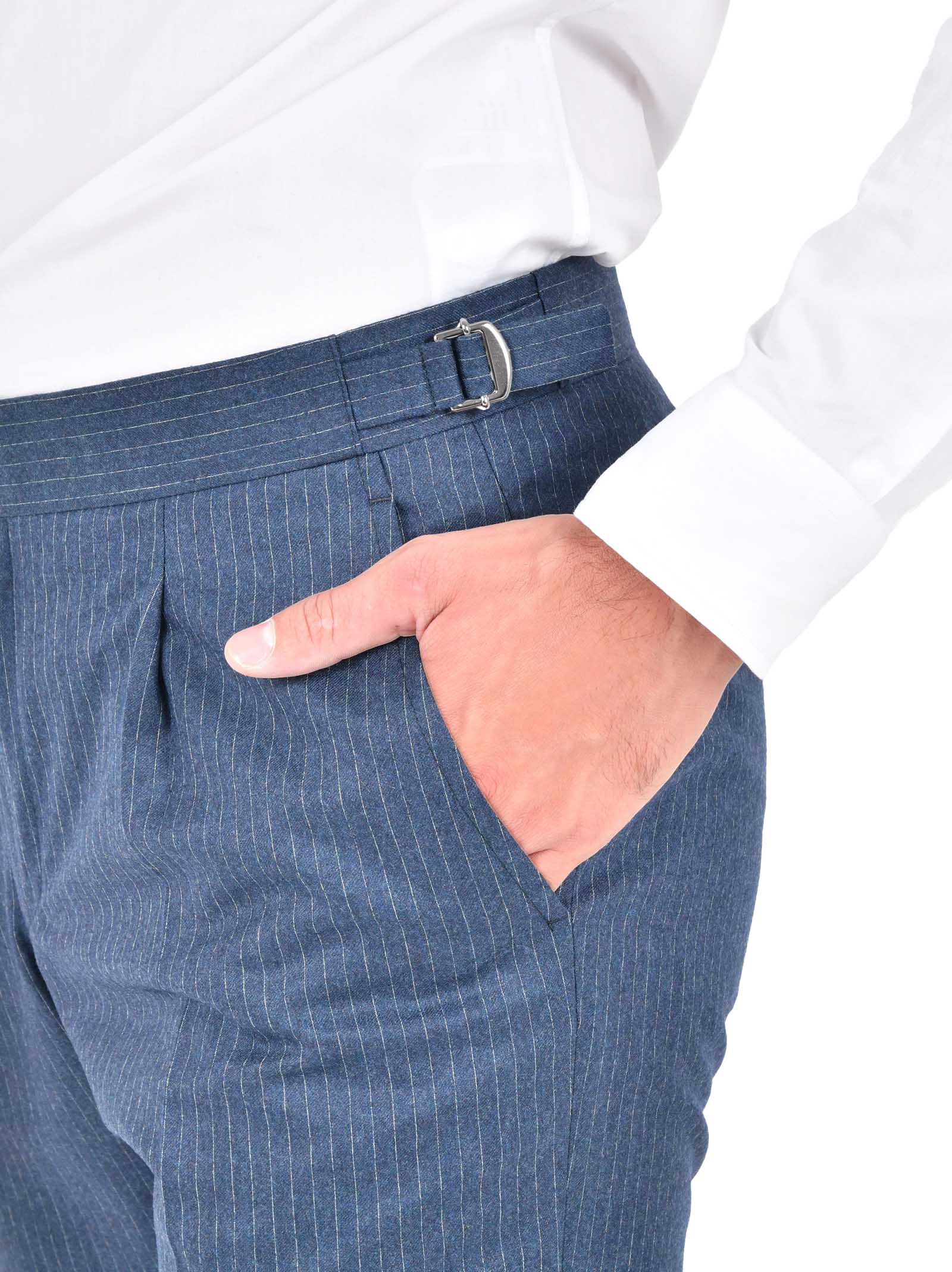 Franzese Collection Mini Pinstriped Suit Jacket for Men