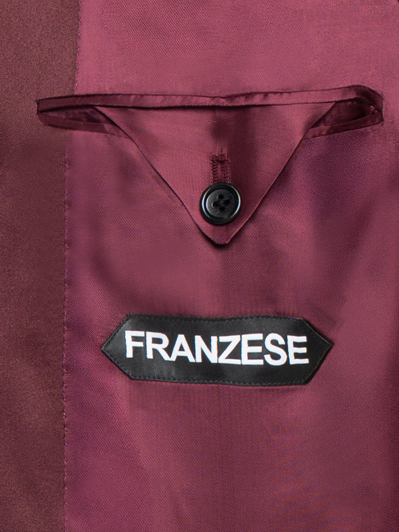 FRANZESE COLLECTION Elegant Single-Breasted Jacket for Men - FW25