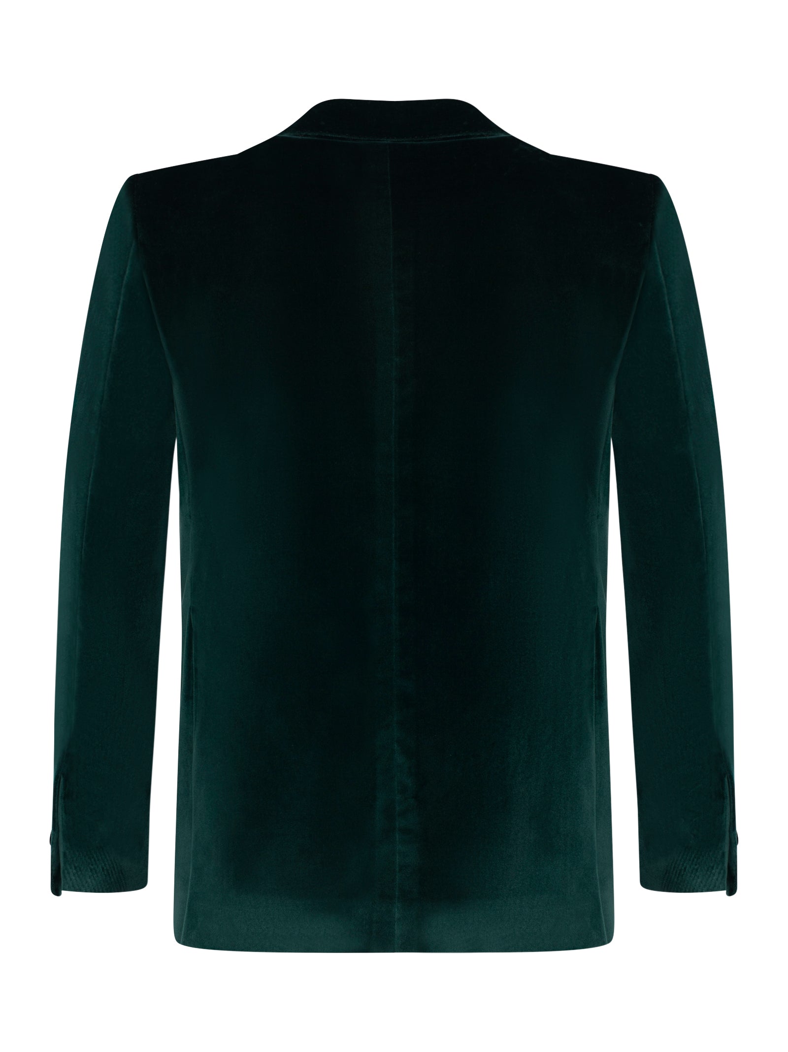 Franzese Collection Mini Single-Breasted Velvet Jacket for Men