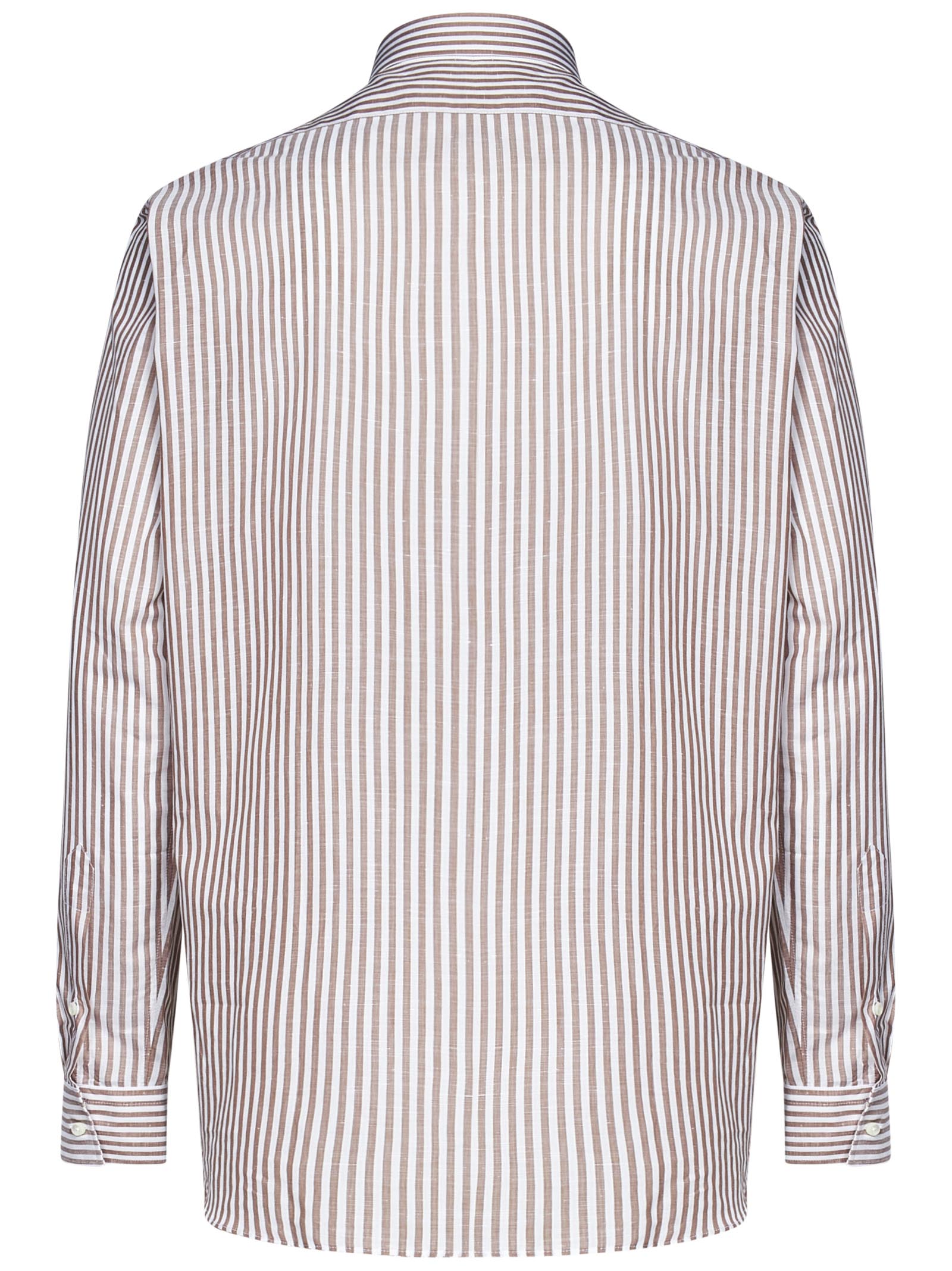 FRANZESE COLLECTION Tailored Striped Shirt