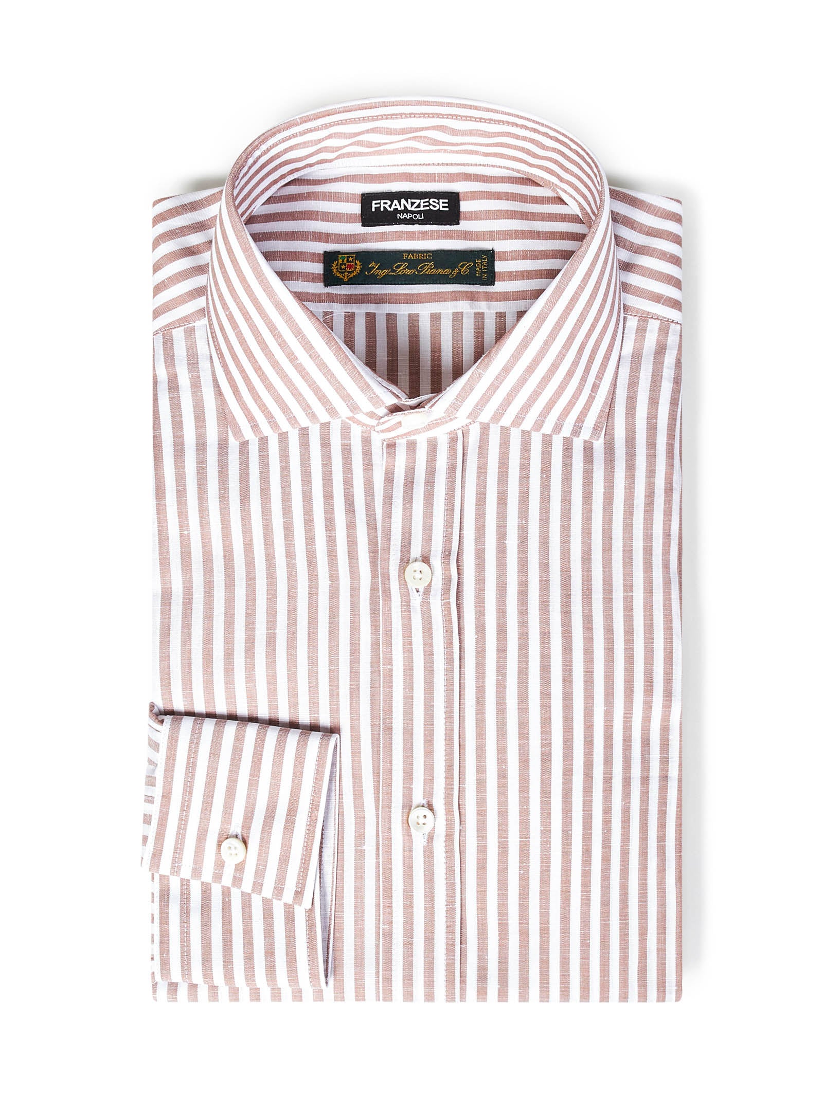 FRANZESE COLLECTION Tailored Striped Shirt