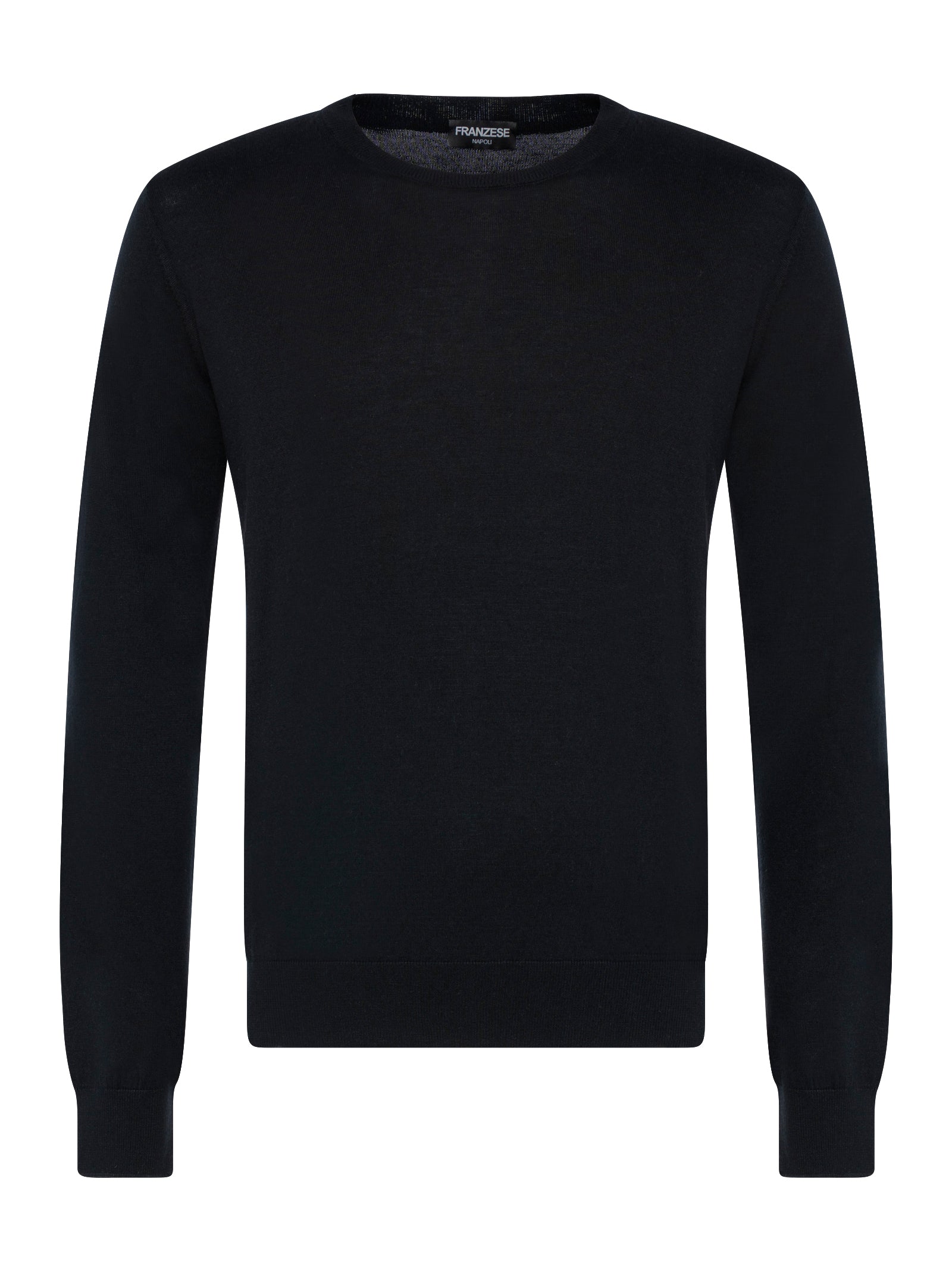 FRANZESE COLLECTION Luxurious Crew Neck Sweater for Men