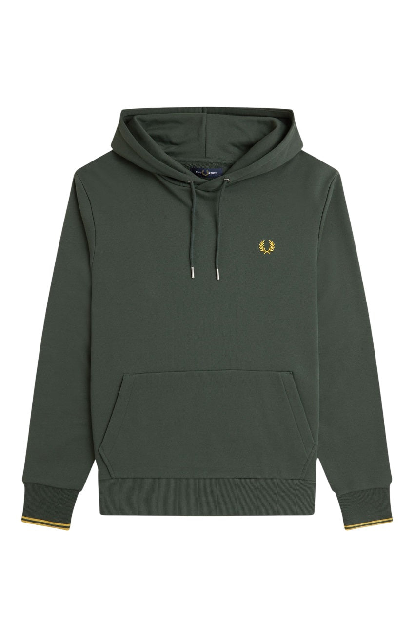 FRED PERRY Classic Regular Fit Hoodie - Size M