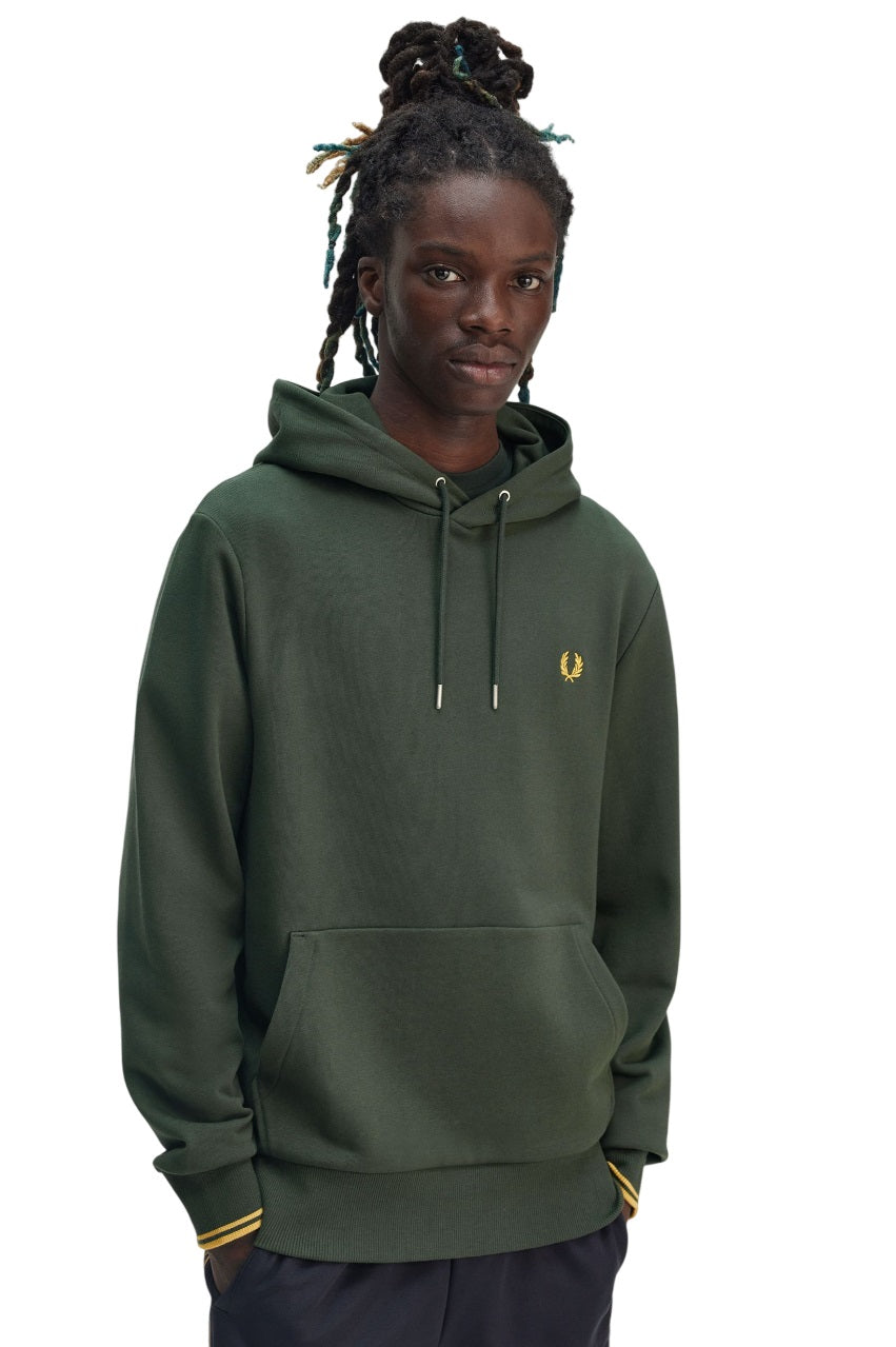 FRED PERRY Classic Regular Fit Hoodie - Size M