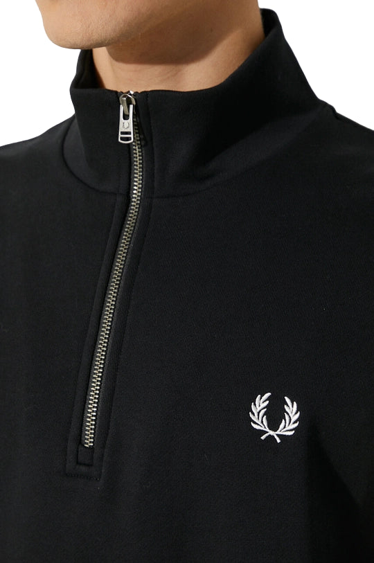FRED PERRY Men's High Collar Comfort Hoodie
