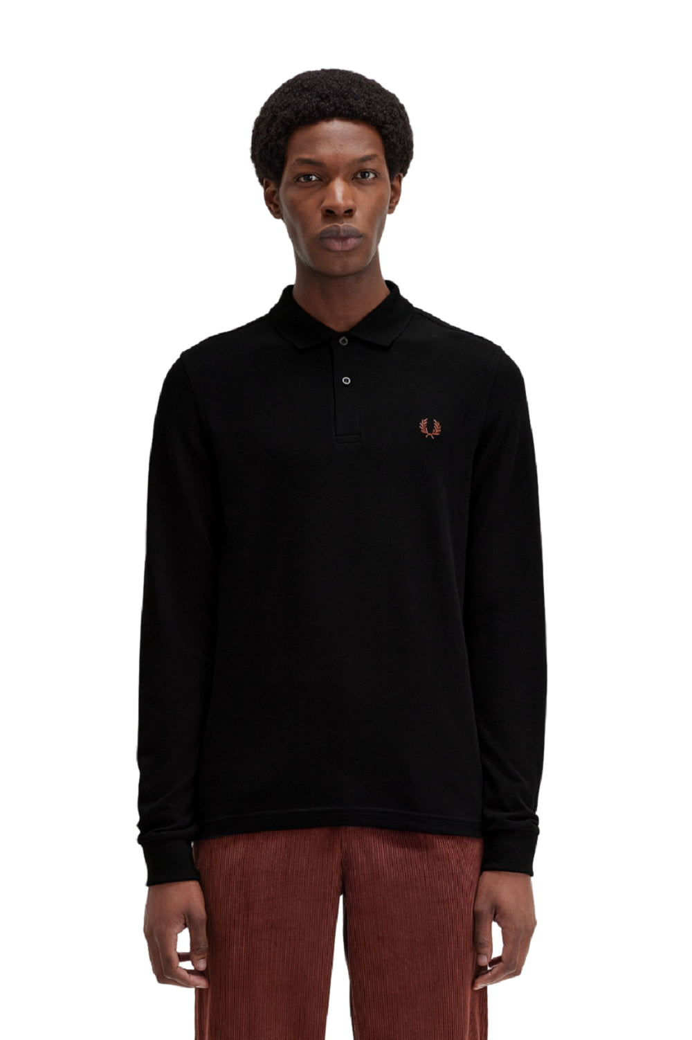 FRED PERRY Long Sleeve Classic Polo Shirt for Men