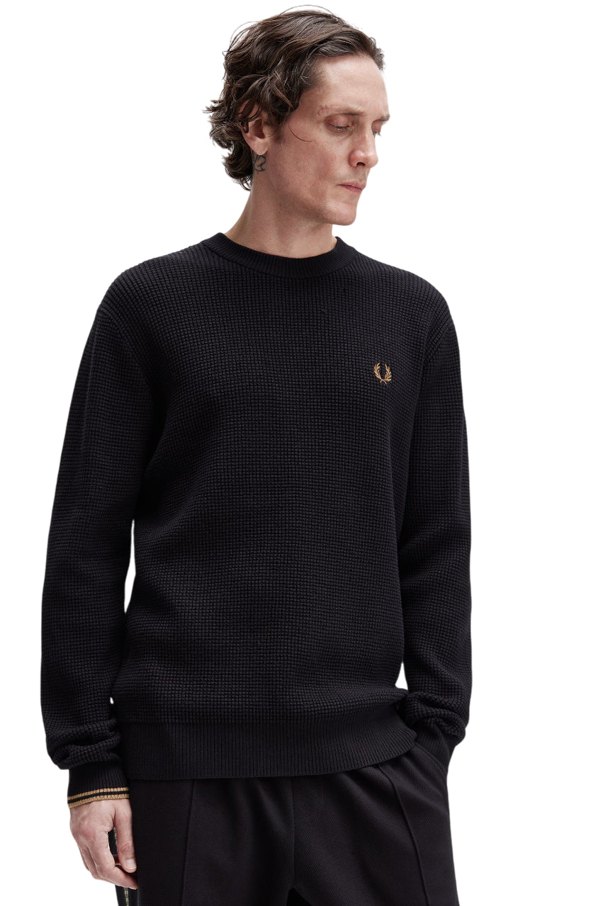 FRED PERRY Classic Fit Lightweight Sweater for Men