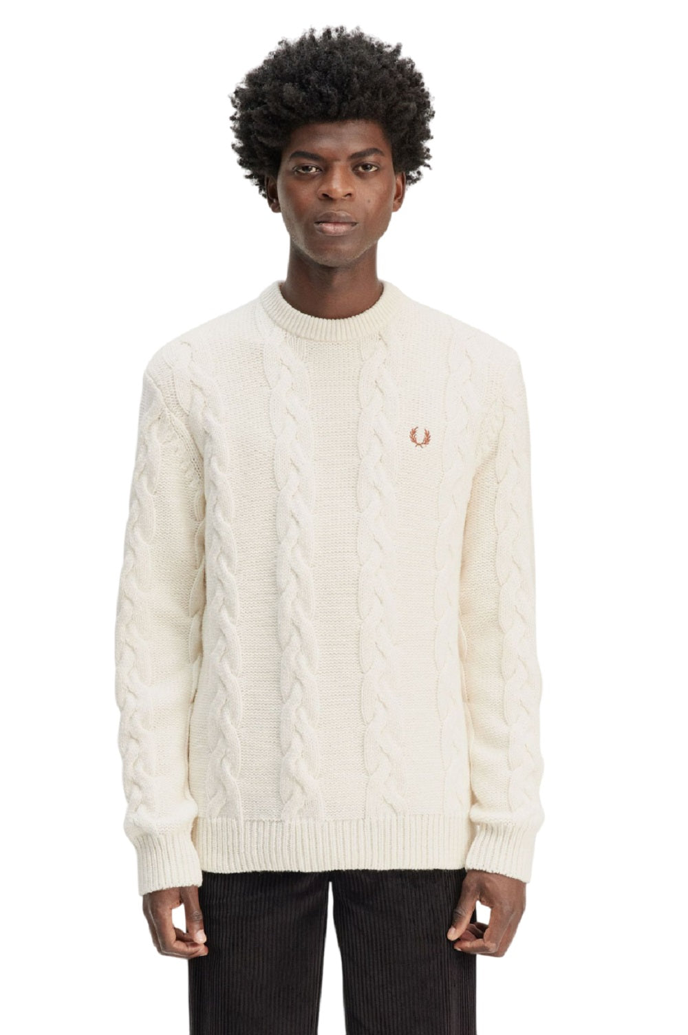FRED PERRY Men's Classic Crewneck Sweater