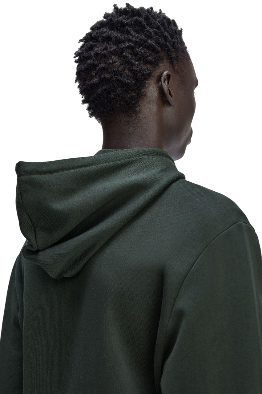 FRED PERRY Regular Fit Hoodie with Drawstring and Kangaroo Pockets