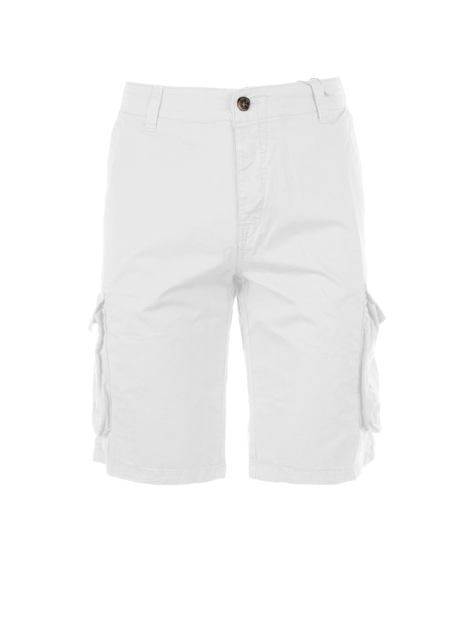 MC2 SAINT BARTH Men's Bermuda Mini Shorts with Pockets