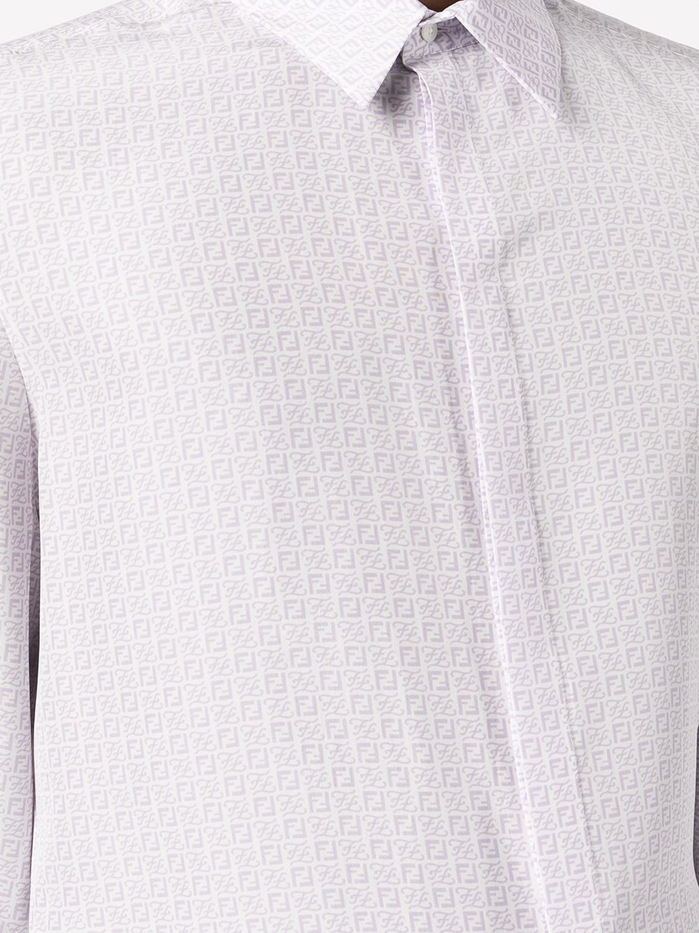FENDI Silk Shirt for Men - FW25 Collection